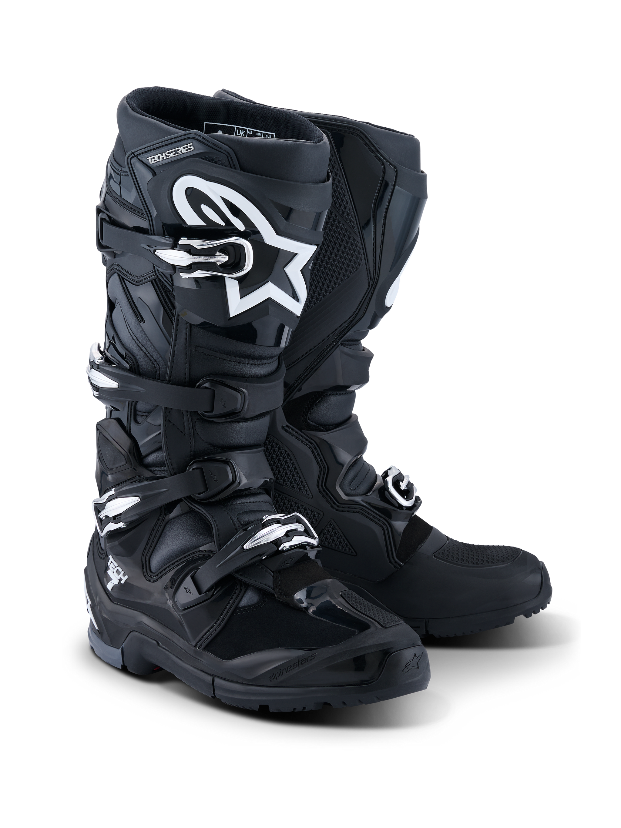 Tech 7 Enduro - Black MX Boots | Alpinestars® Tech 7 Enduro - Black MX Boots | Alpinestars®