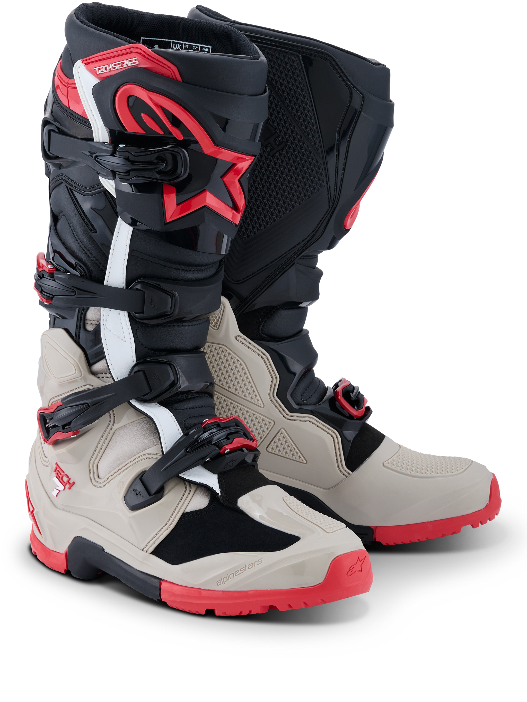 2026 Tech Enduro Boots Black ENDURO Footwear Alpinestars
