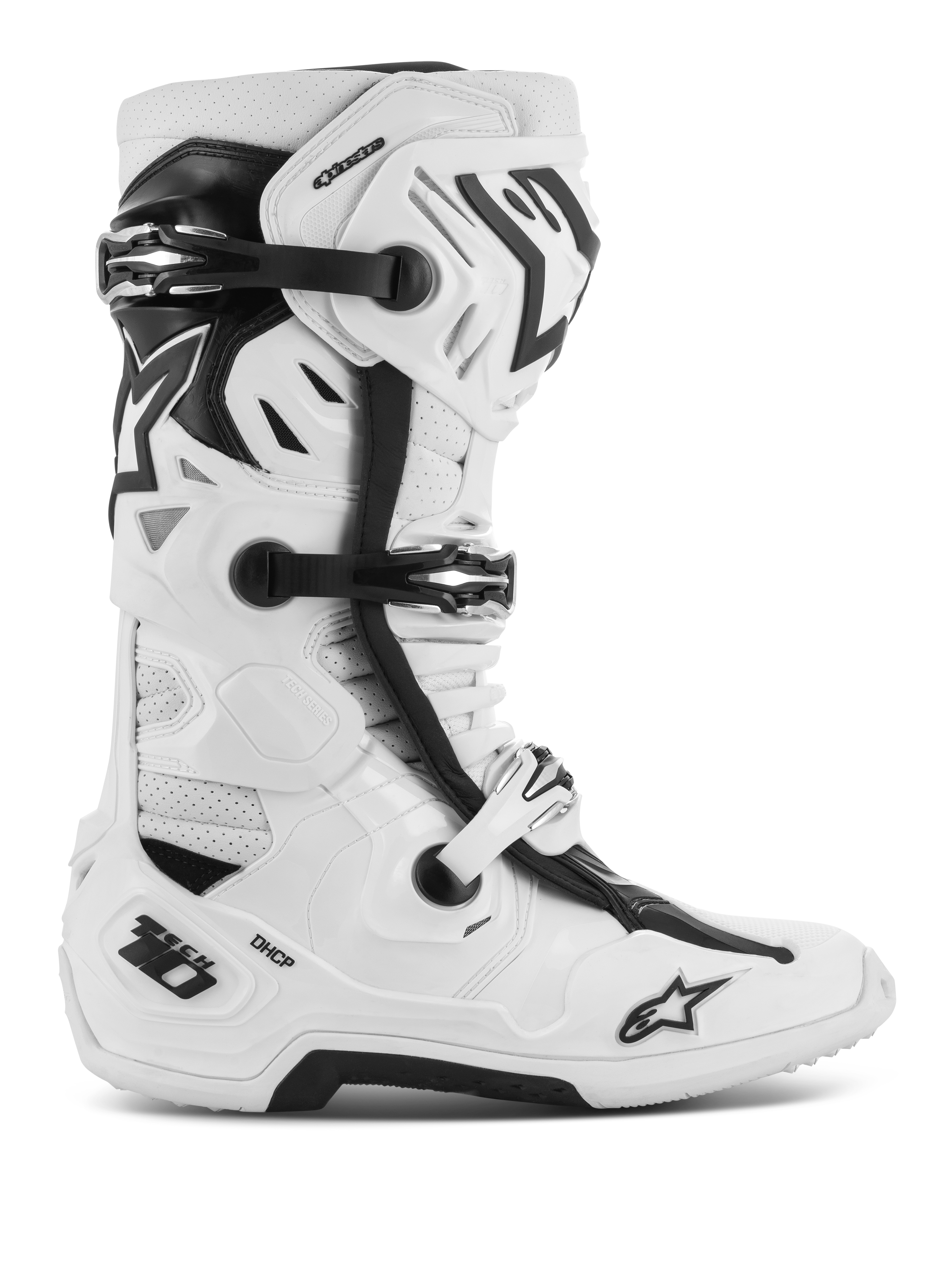Tech 10 Supervented - White MX Boots | Alpinestars® Tech 10 Supervented - White MX Boots | Alpinestars®