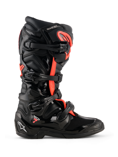 Alpinestars レースブーツ ブラック、予備新品トゥスライダー付 2012025-1030-r3_tech-7-