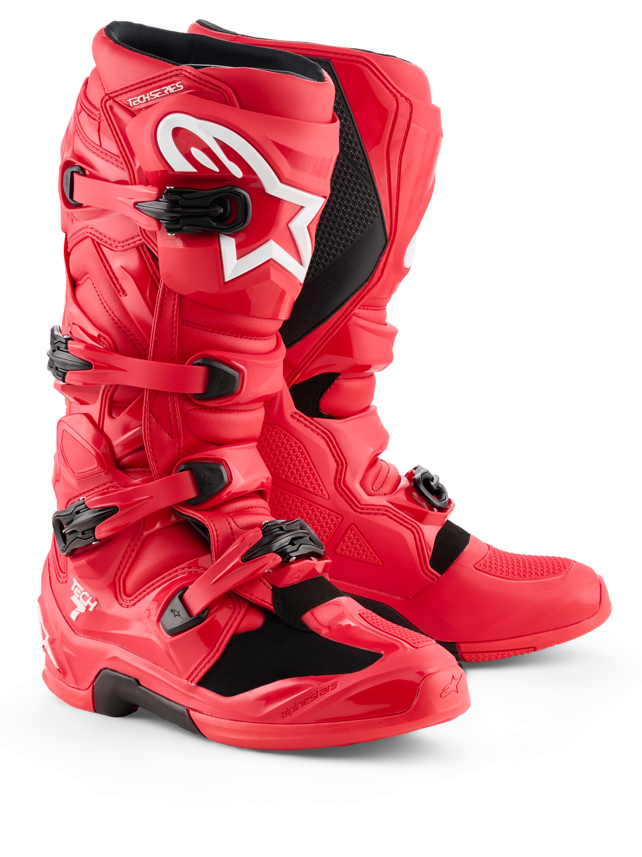 Alpinestars バイクブーツ レッド Amazon.com: Alpinestars - Tech 7 Boots Bright Red 10
