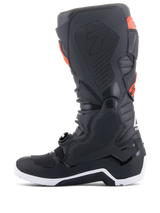 Alpinestars Tech 7 Enduro Boots – Black/Grey/Red Fluo, Unisex, CE Level 1, Microfiber