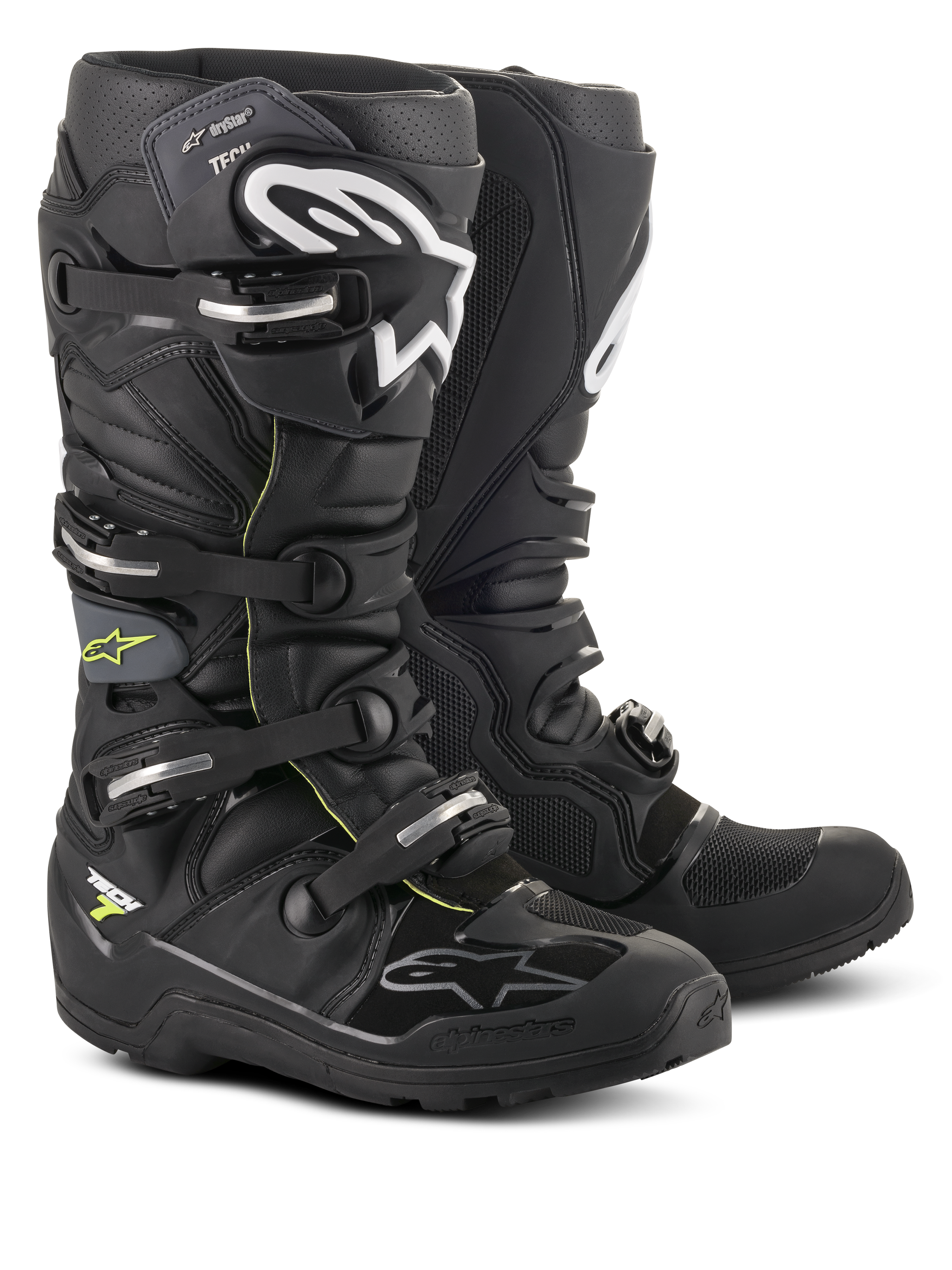 Tech 7 Enduro Drystar® Boots - BLACK ENDURO Boots | Alpinestars