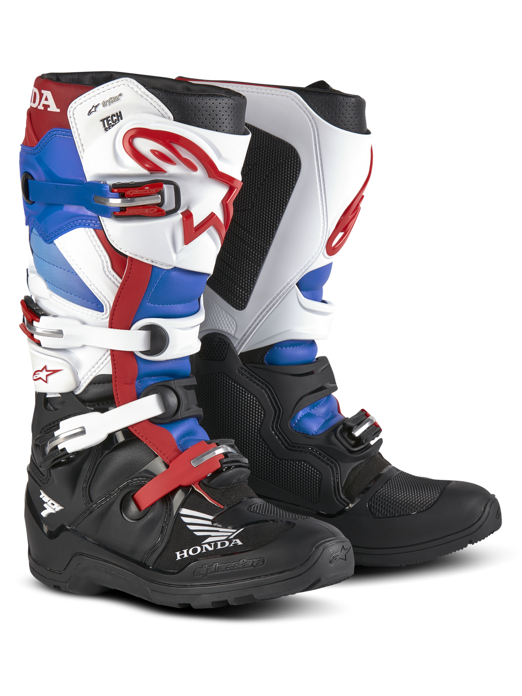 Honda Tech 7 Enduro Drystar® - Black MX Boots | Alpinestars®