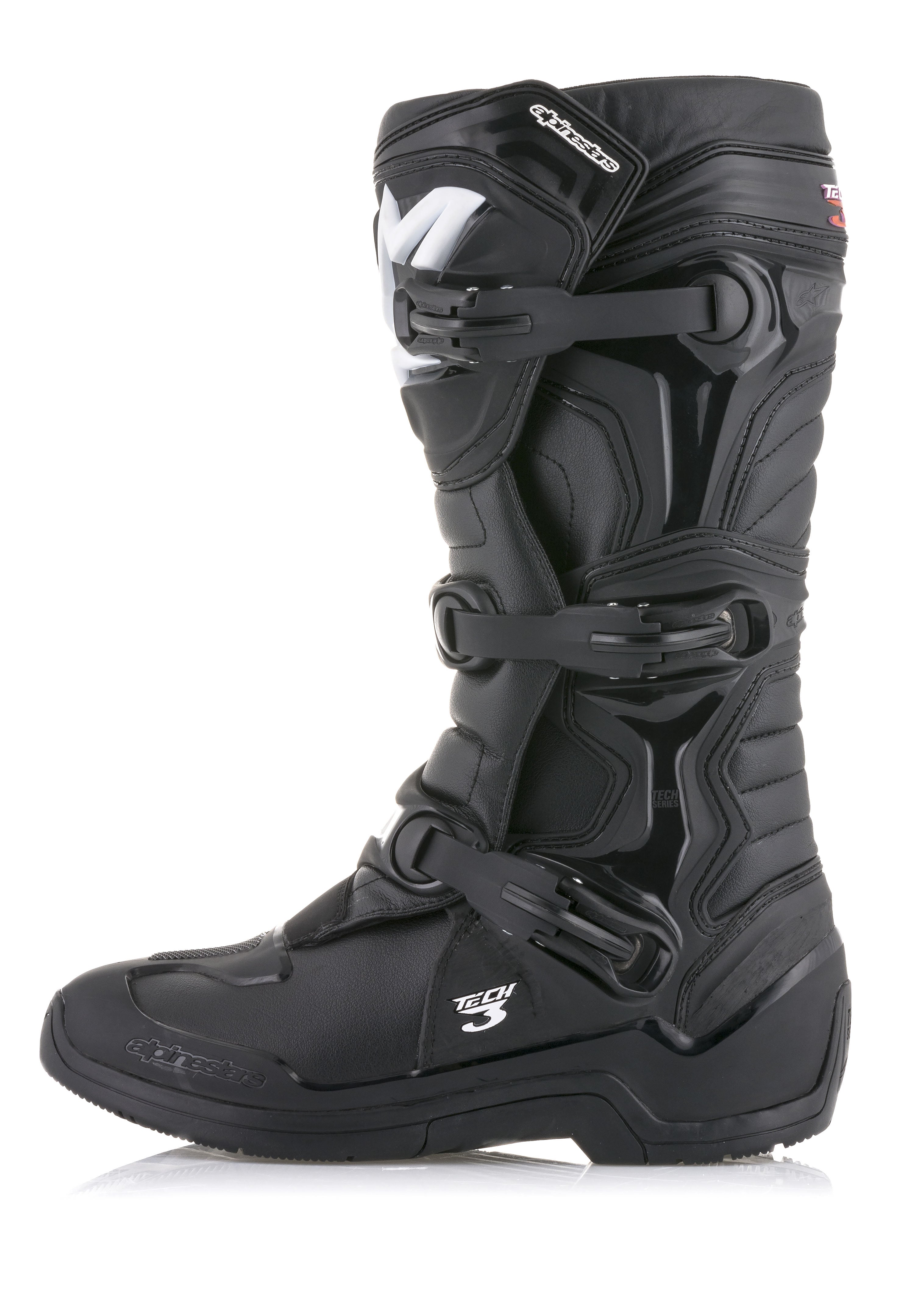 Tech 3 - Black MX Boots | Alpinestars®
