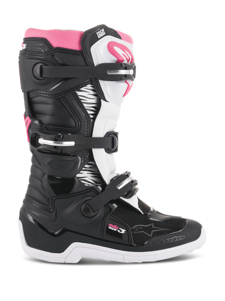 Stella Tech 3 - Black MX Boots | Alpinestars®