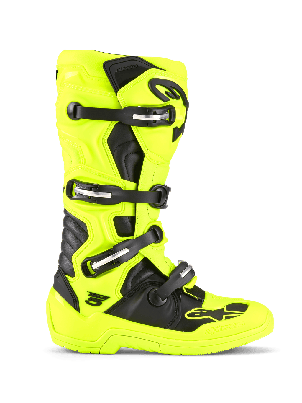 Tech 5 - Yellow Fluo MX Boots | Alpinestars® Tech 5 - Yellow Fluo MX Boots | Alpinestars®