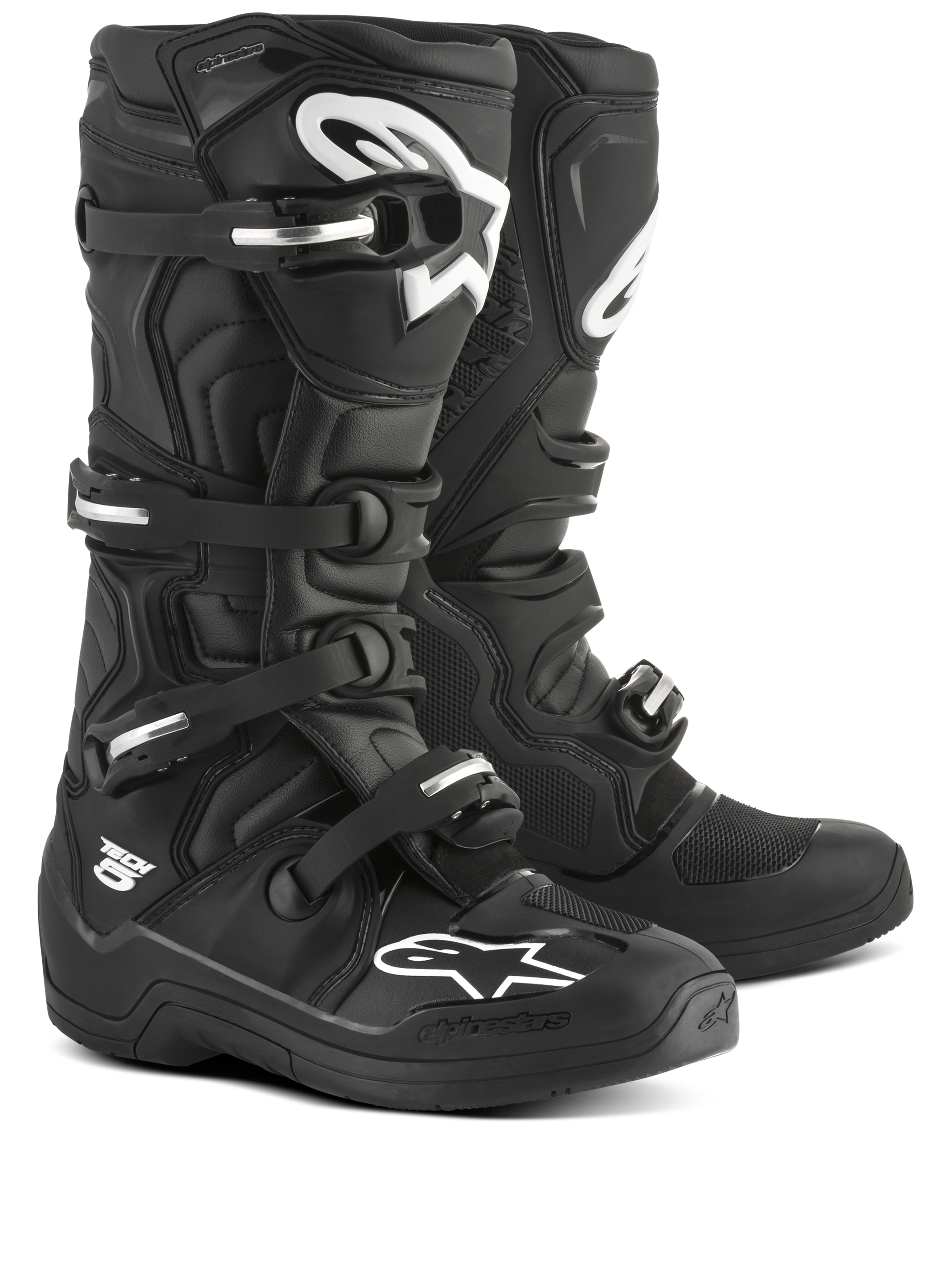 Tech 5 - Black MX Boots | Alpinestars®