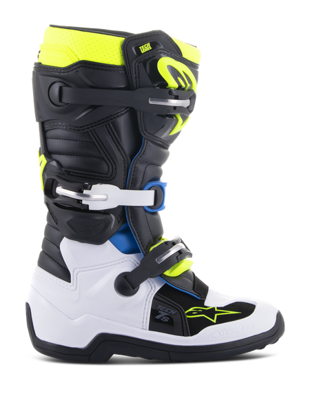 Youth Tech 7S - Black MX Boots | Alpinestars®