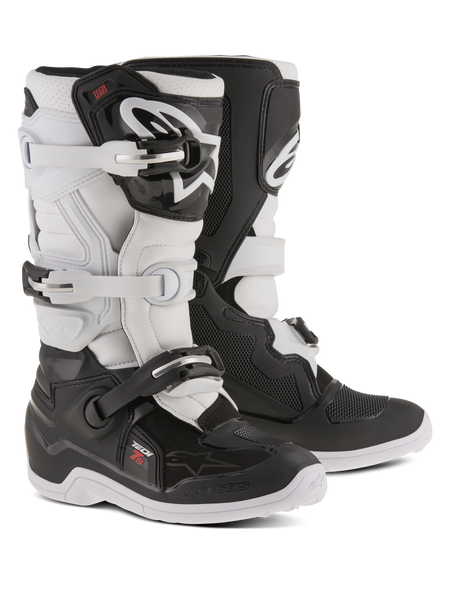 Youth Tech 7S - Black MX Boots | Alpinestars®