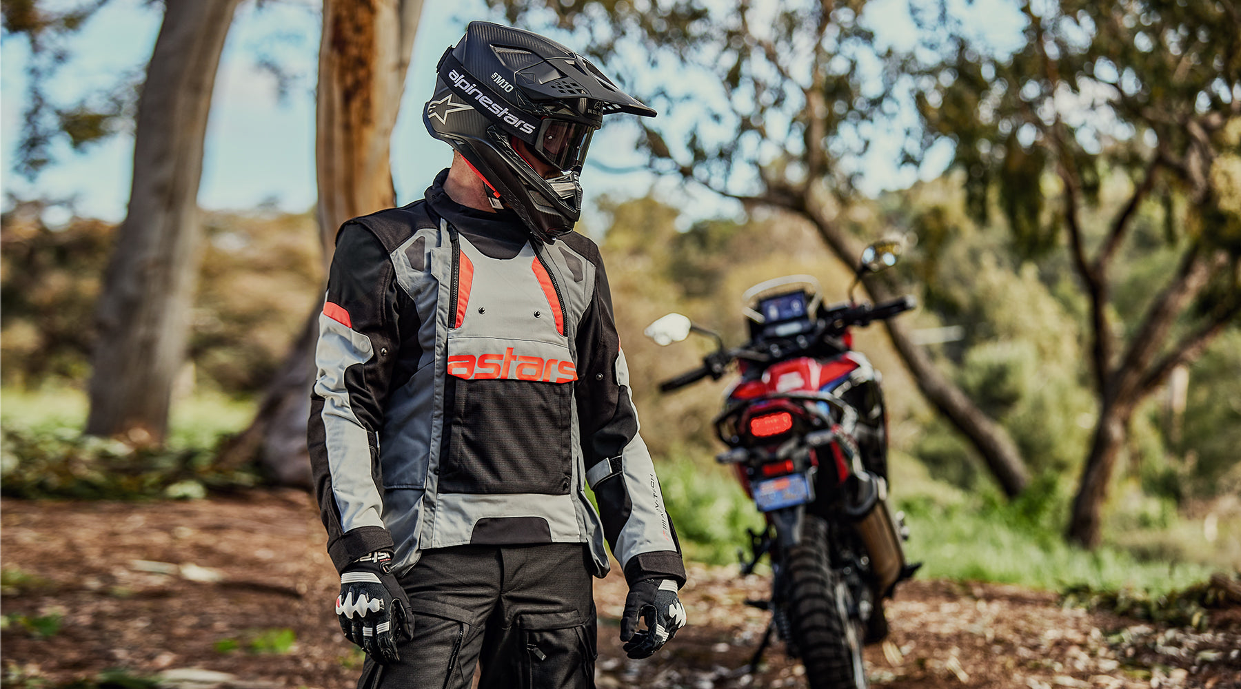 Halo Drystar® - Gray Motorcycle Jacket | Alpinestars®