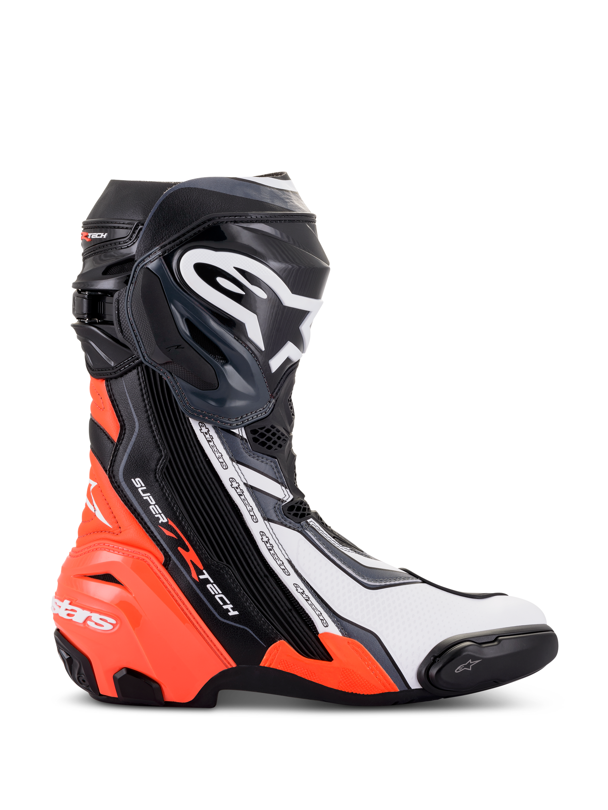 Supertech R - Black Motorcycle Boots | Alpinestars® Supertech R - Black Motorcycle Boots | Alpinestars®