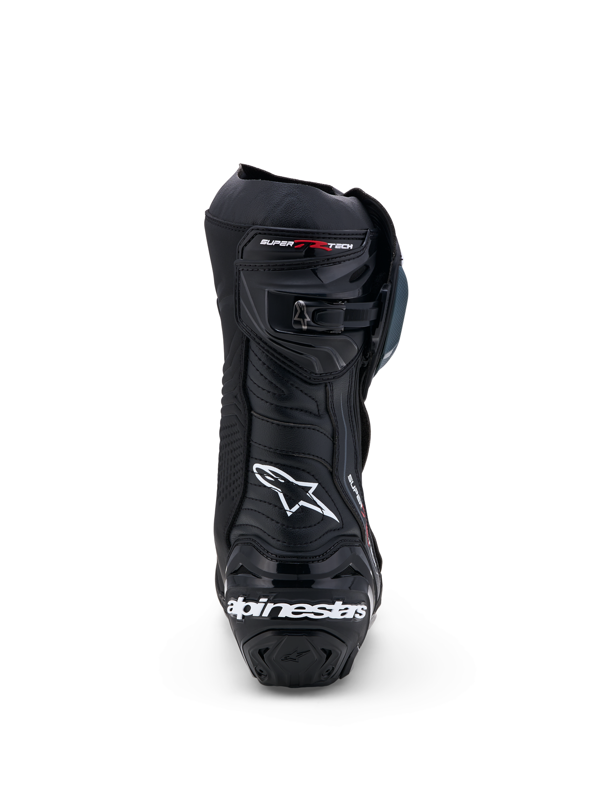 Supertech R - Black Motorcycle Boots | Alpinestars®