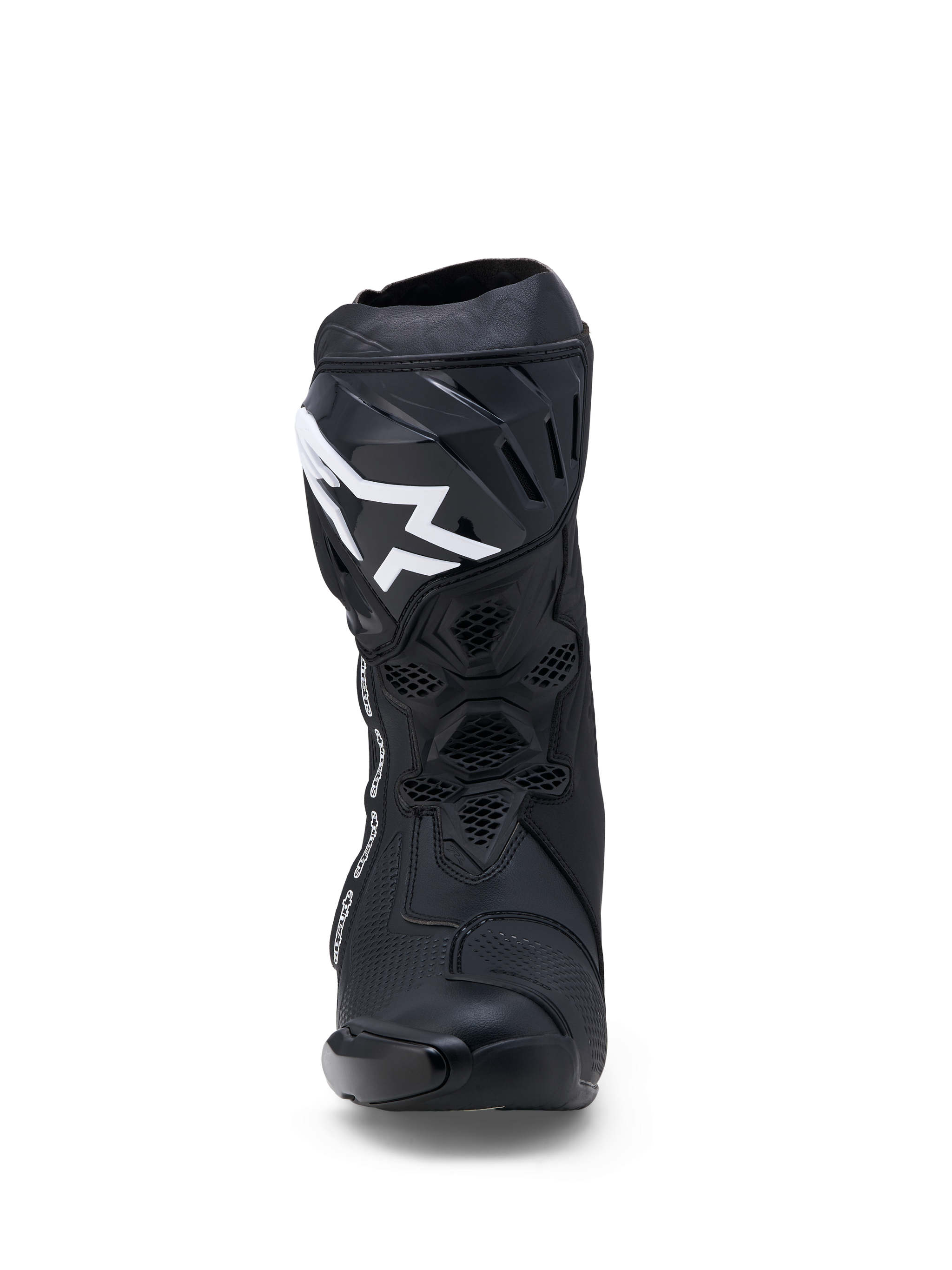 Supertech R - Black Motorcycle Boots | Alpinestars®