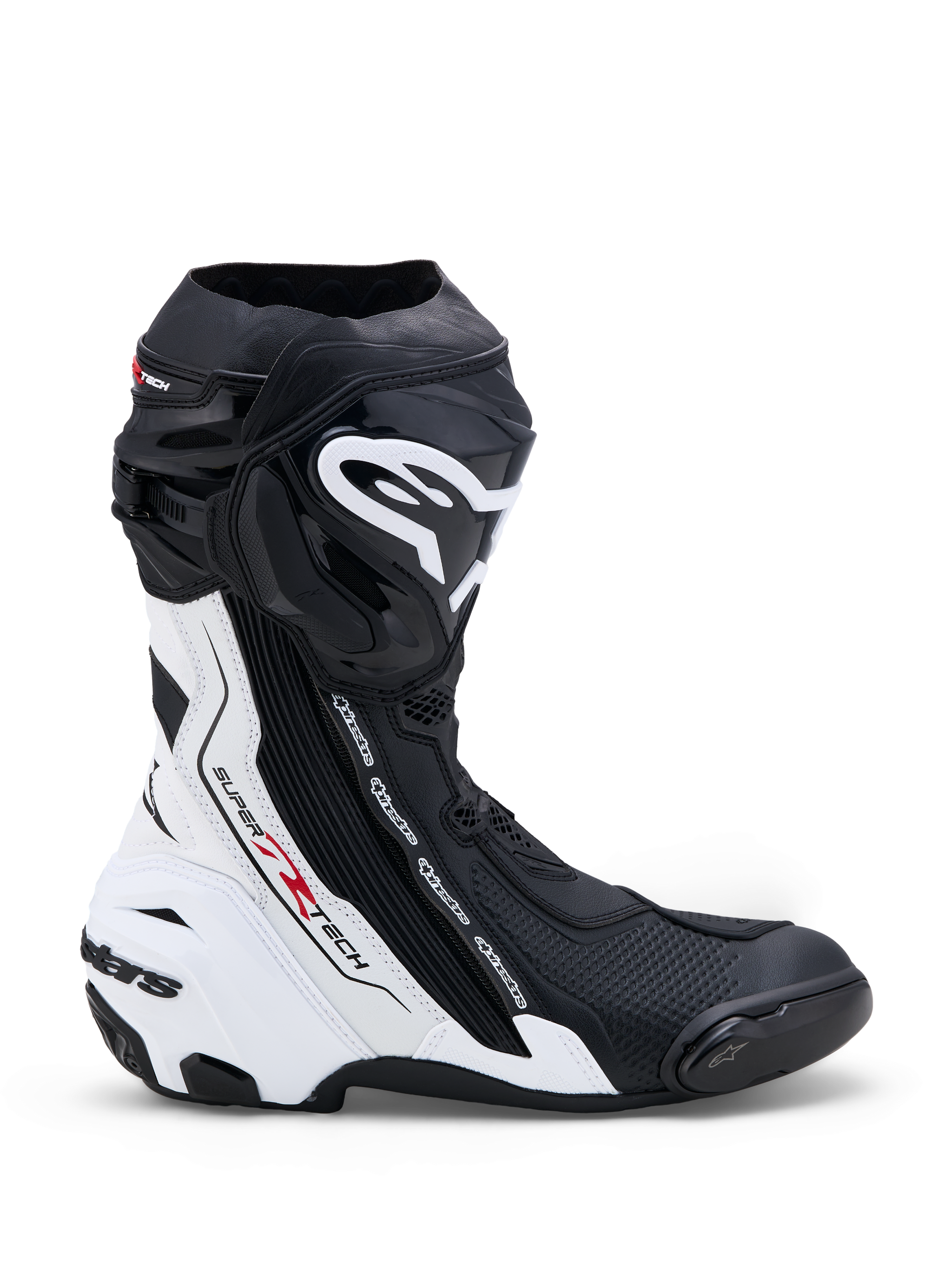 Supertech R - Black Motorcycle Boots | Alpinestars®