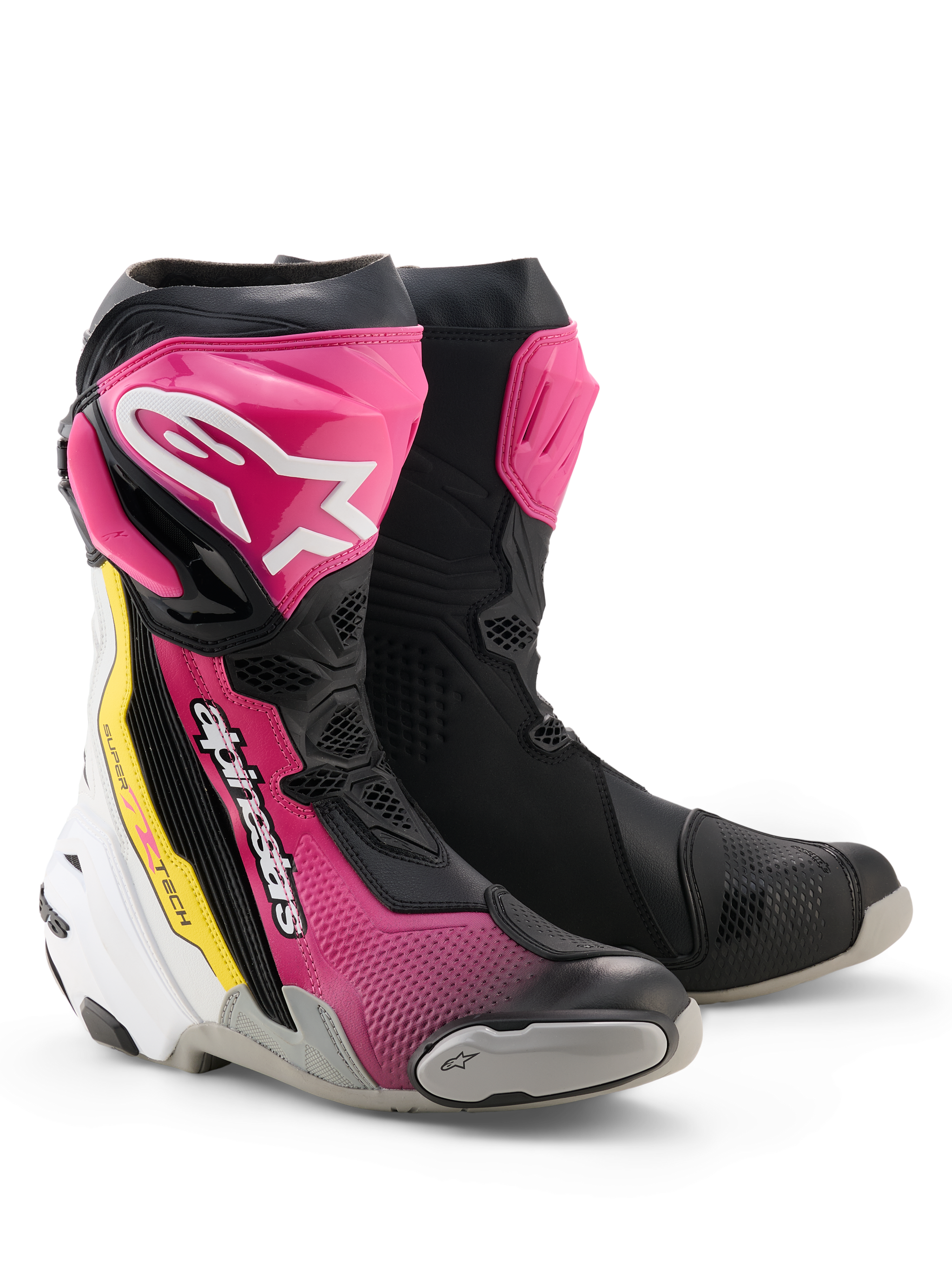 Supertech R - Yellow Motorcycle Boots | Alpinestars®