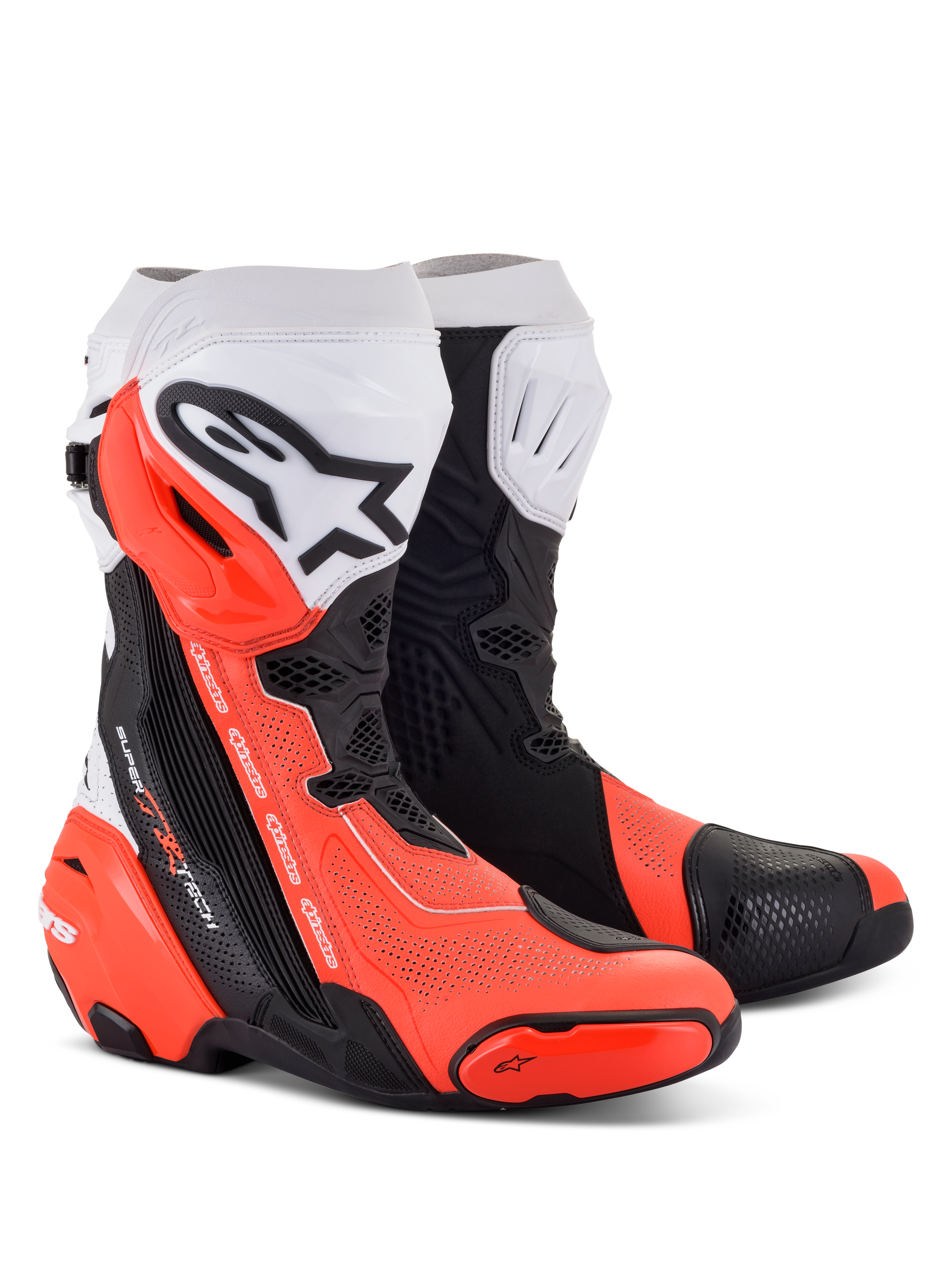 Supertech R Vented Boots - BLACK RACING/SPORT Footwear