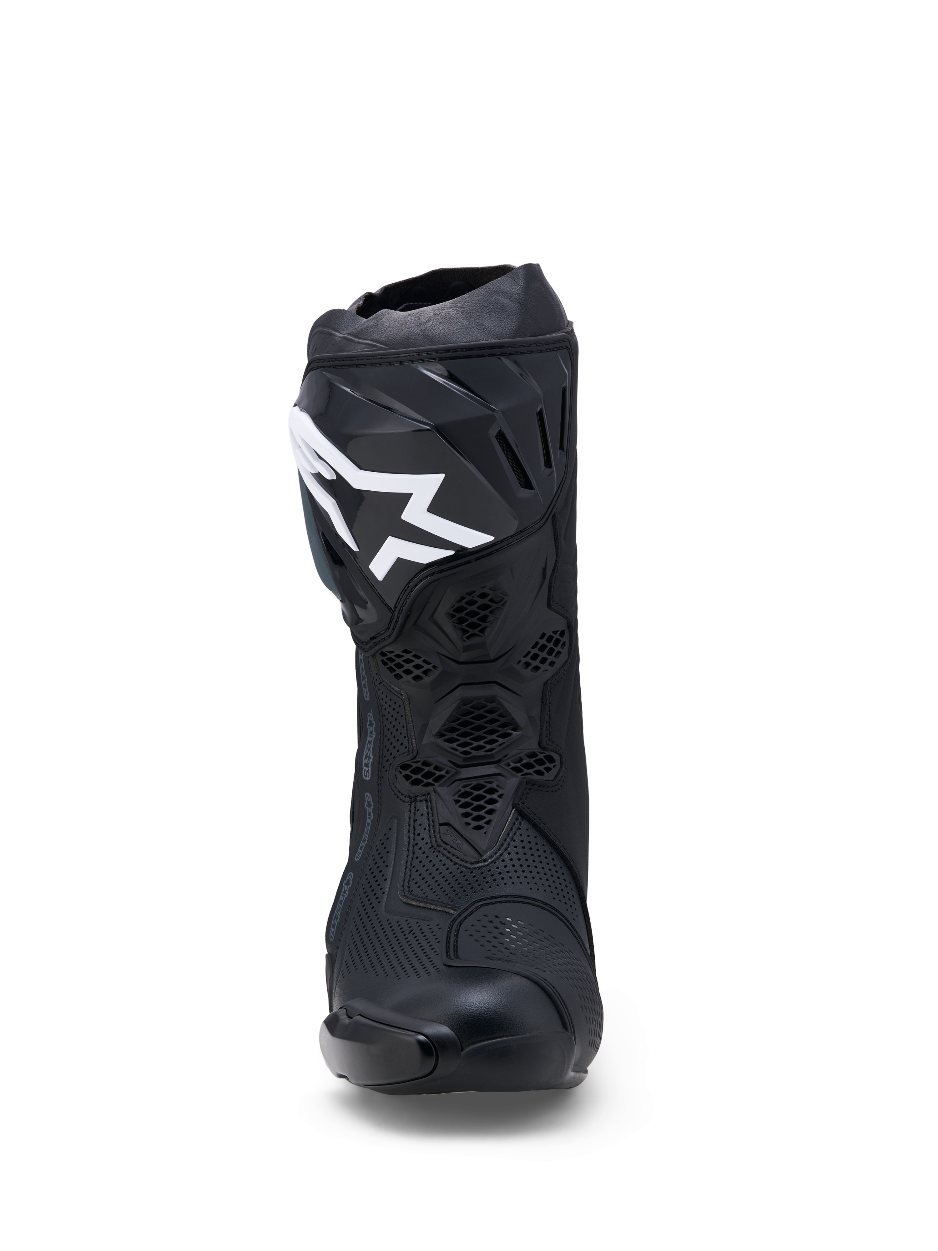 Supertech R Vented - Black Motorcycle Boots | Alpinestars® Supertech R Vented - Black Motorcycle Boots | Alpinestars®