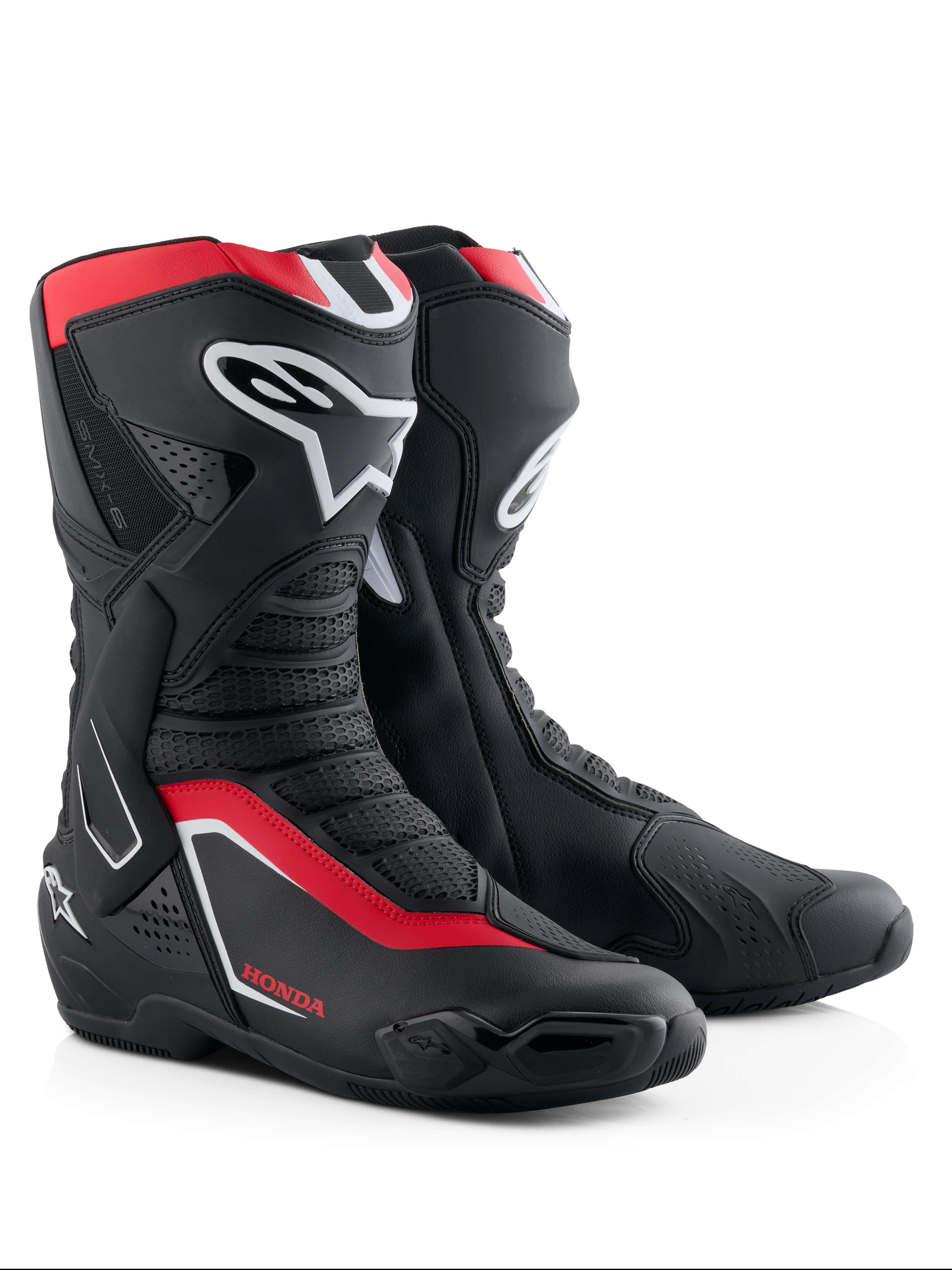 Honda SMX-6 V3 - Black Motorcycle Boots | Alpinestars® Honda SMX-6 V3 - Black Motorcycle Boots | Alpinestars®