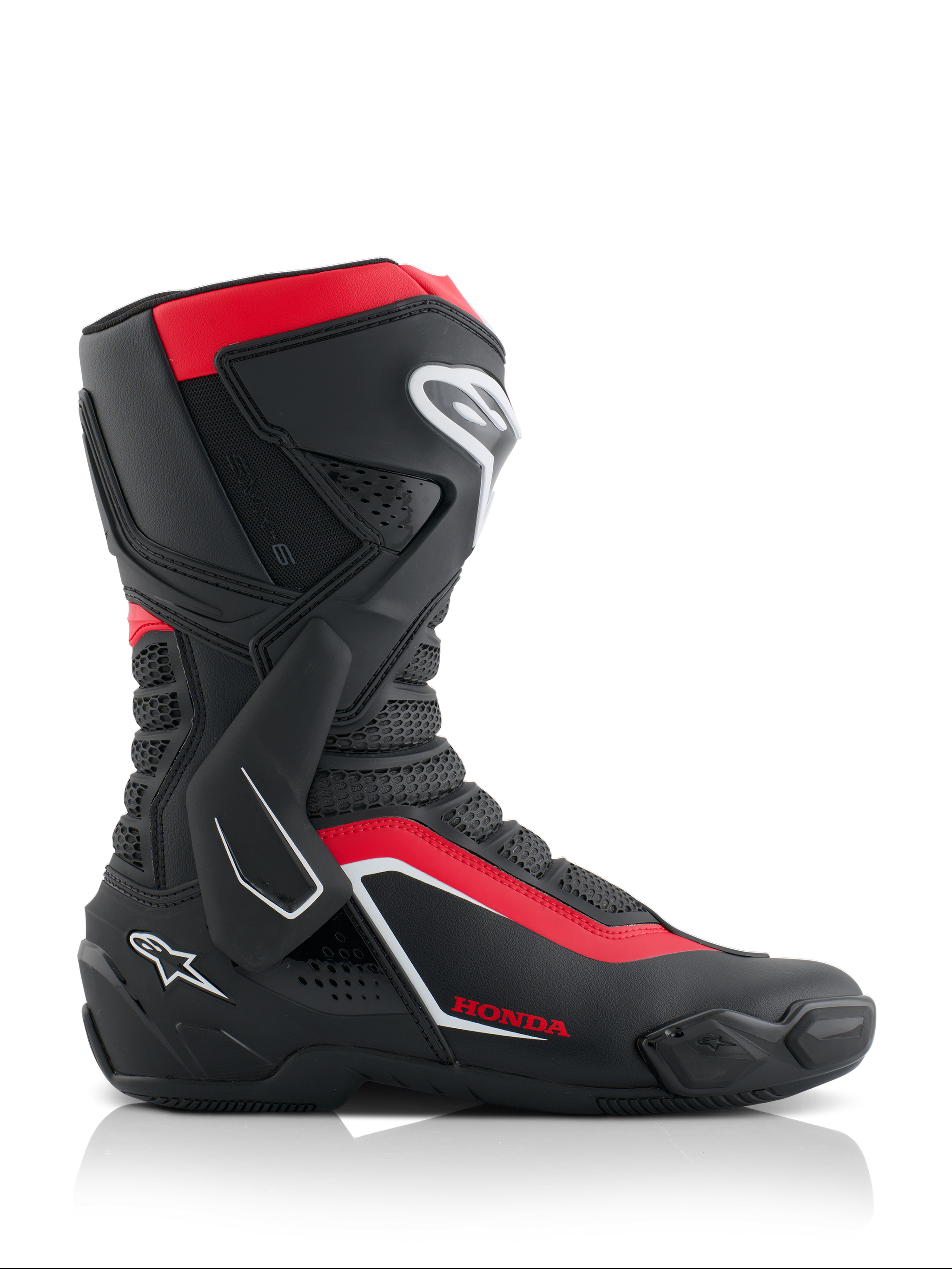 Honda SMX-6 V3 - Black Motorcycle Boots | Alpinestars® Honda SMX-6 V3 - Black Motorcycle Boots | Alpinestars®