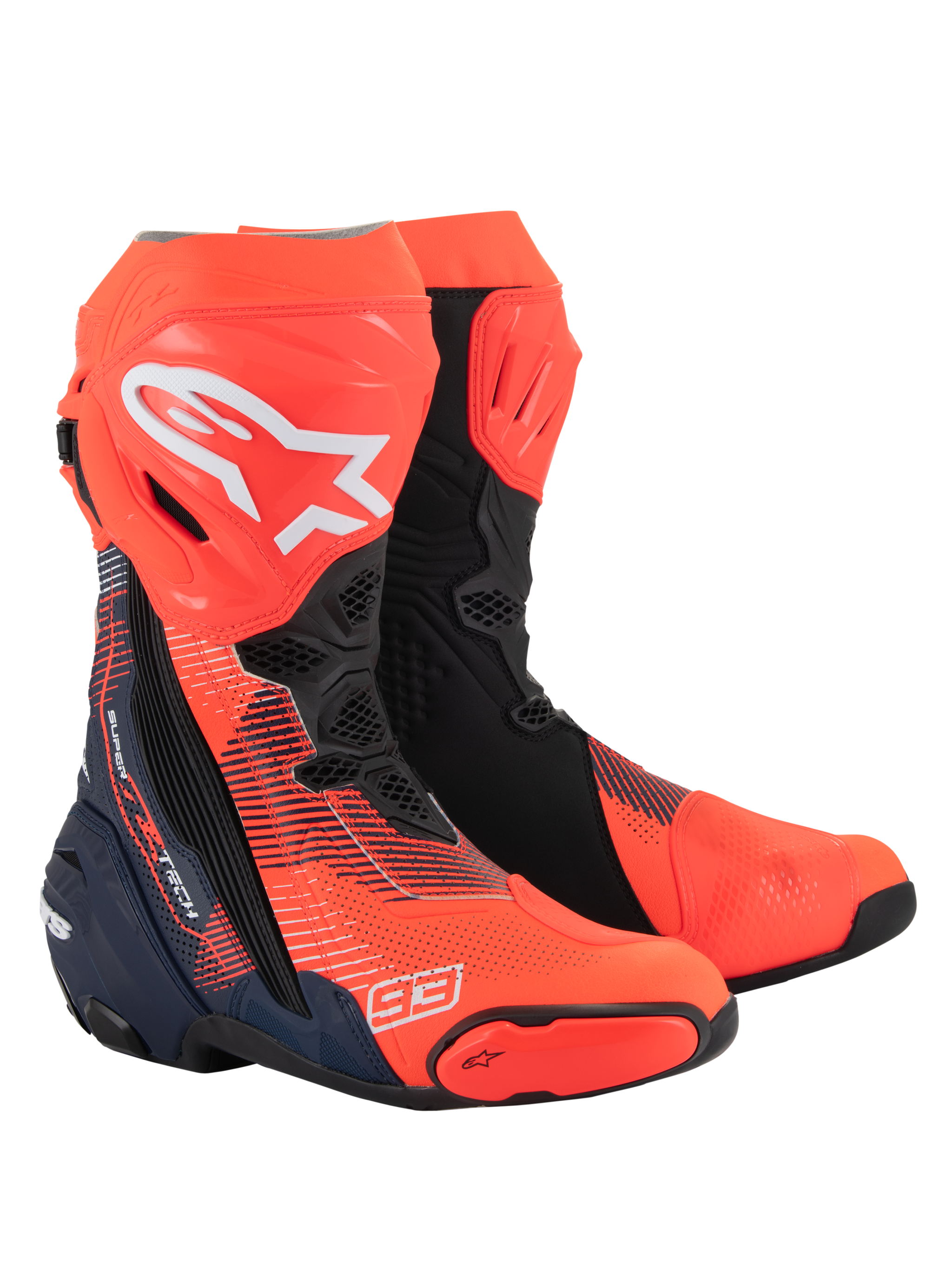 Supertech R Vented MM93 Replica - Red Motorcycle Boots | Alpinestars® Supertech R Vented MM93 Replica - Red Motorcycle Boots | Alpinestars®