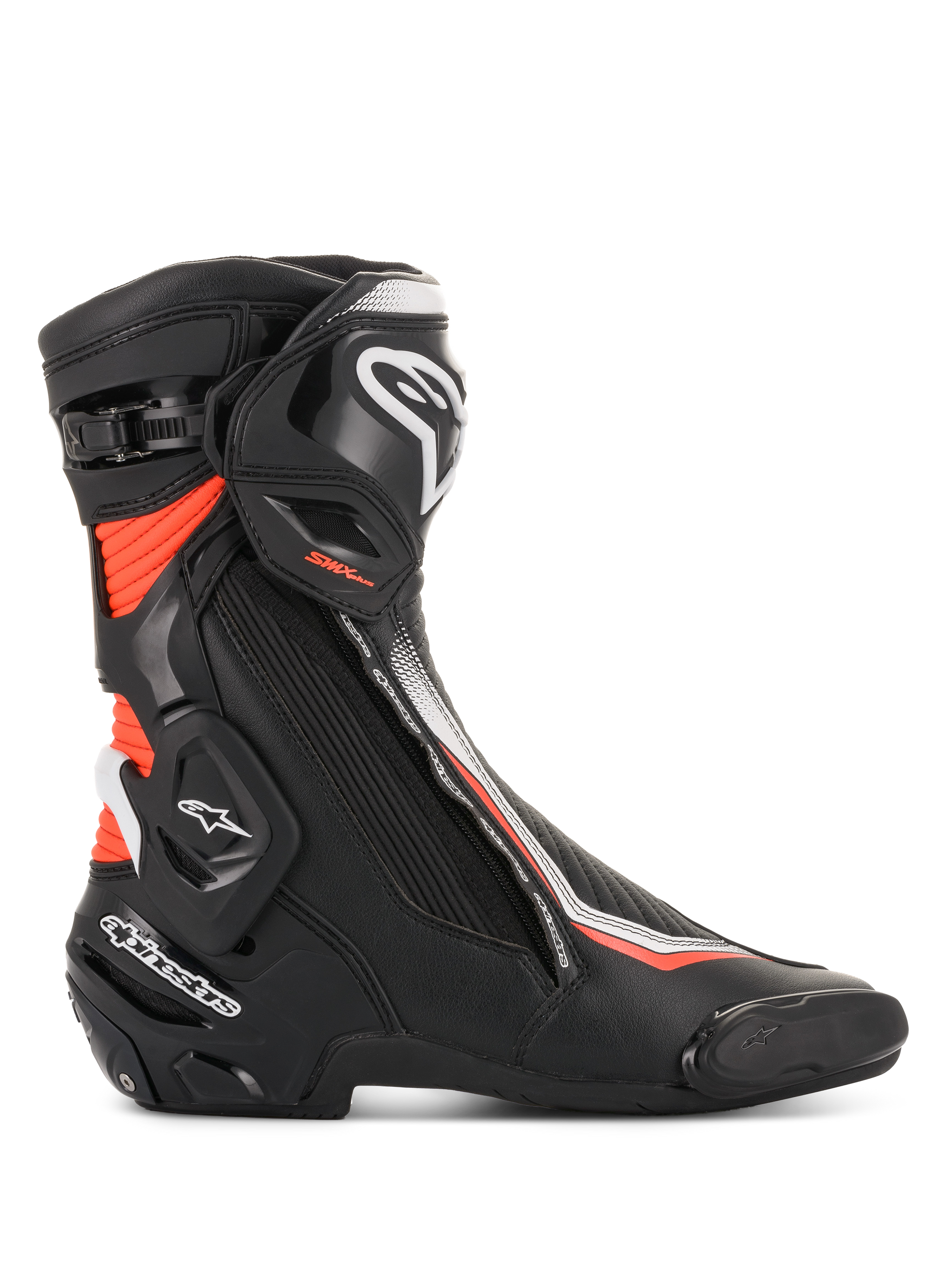 SMX Plus V2 - Black Motorcycle Boots | Alpinestars®