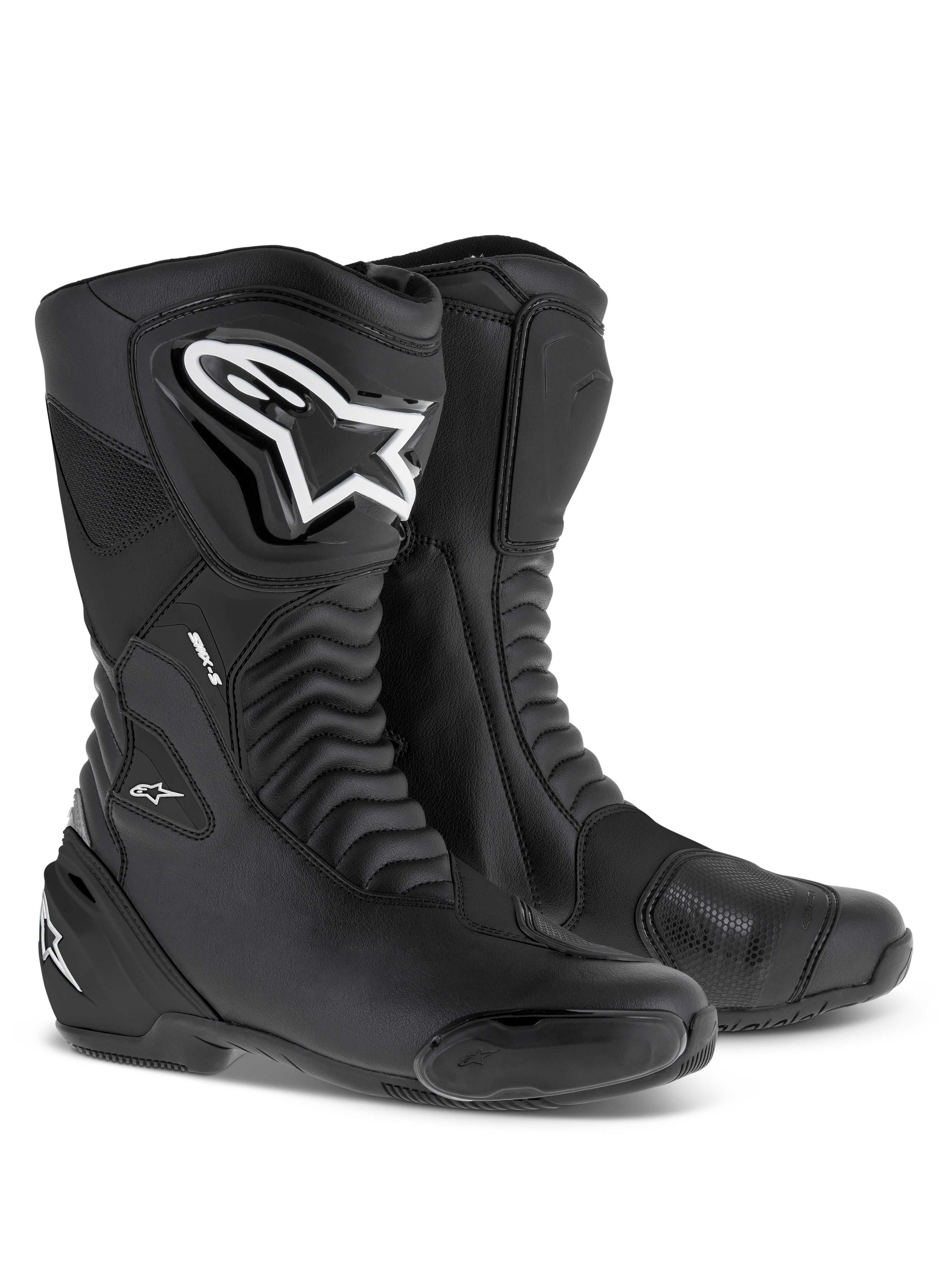 SMX S - Black Motorcycle Boots | Alpinestars® SMX S - Black Motorcycle Boots | Alpinestars®