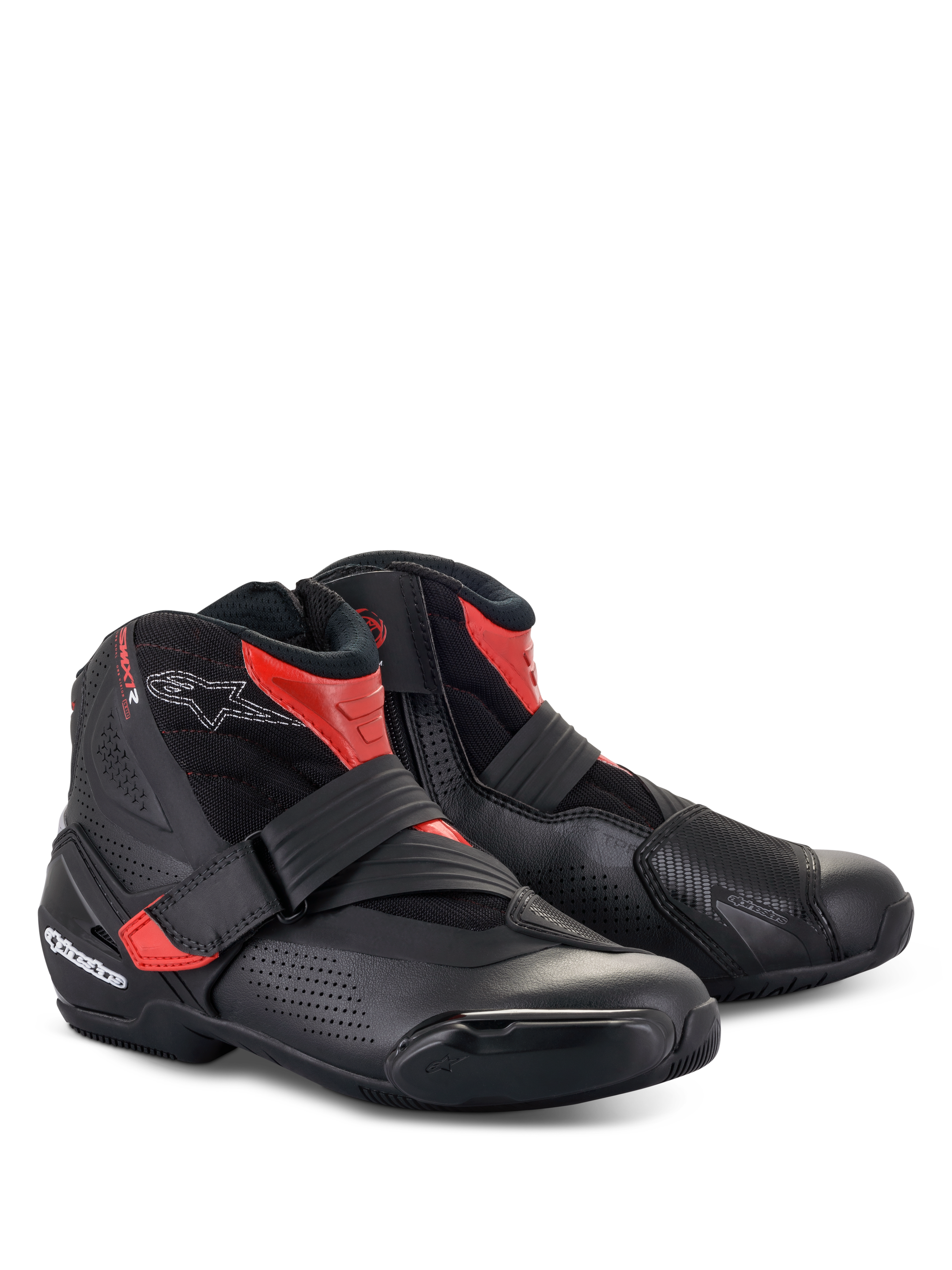 SMX-1 R V2 Vented - Black Motorcycle Boots | Alpinestars® SMX-1 R V2 Vented - Black Motorcycle Boots | Alpinestars®