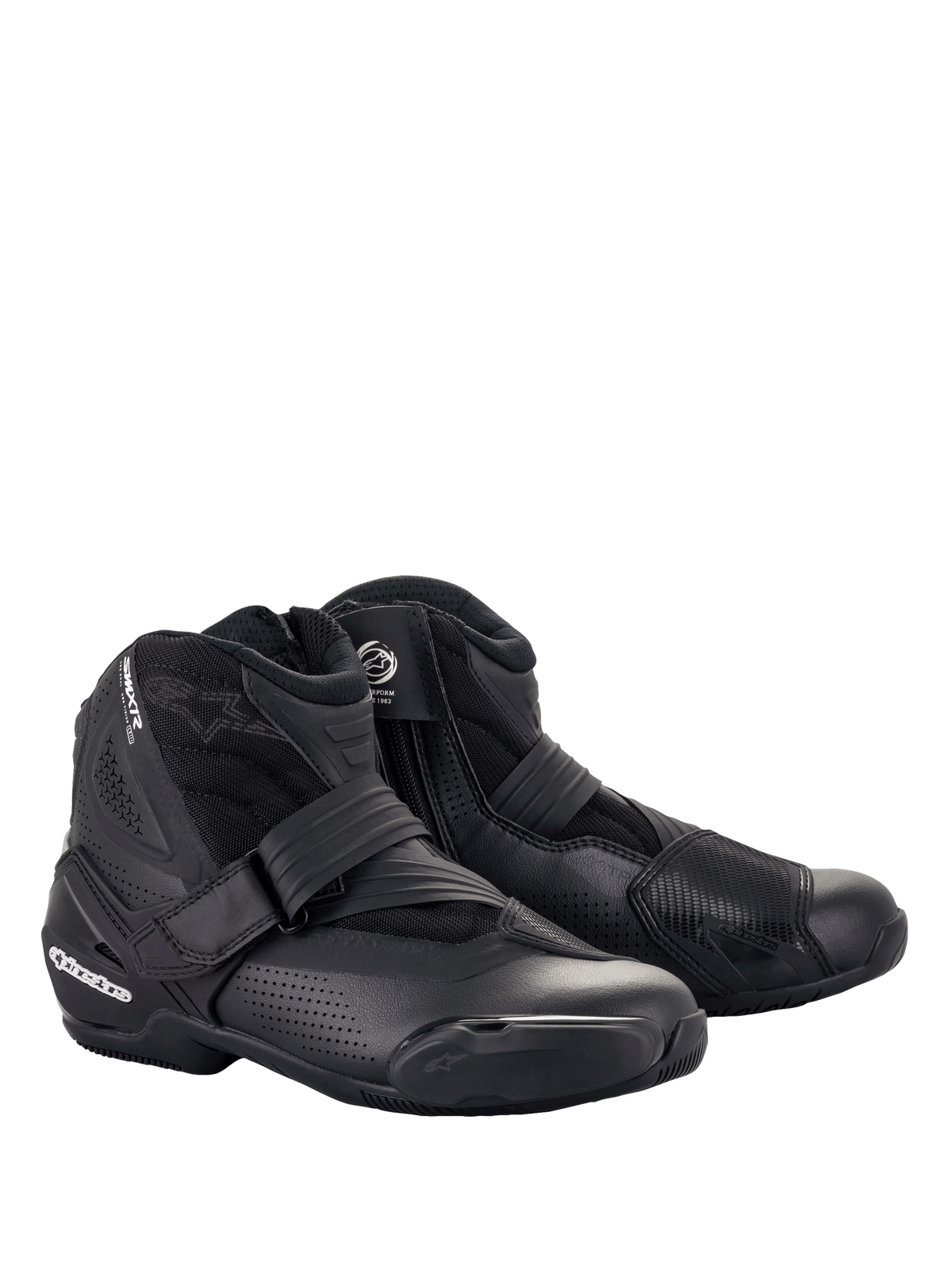 Stella SMX-1 R V2 Vented - Black Motorcycle Boots | Alpinestars®