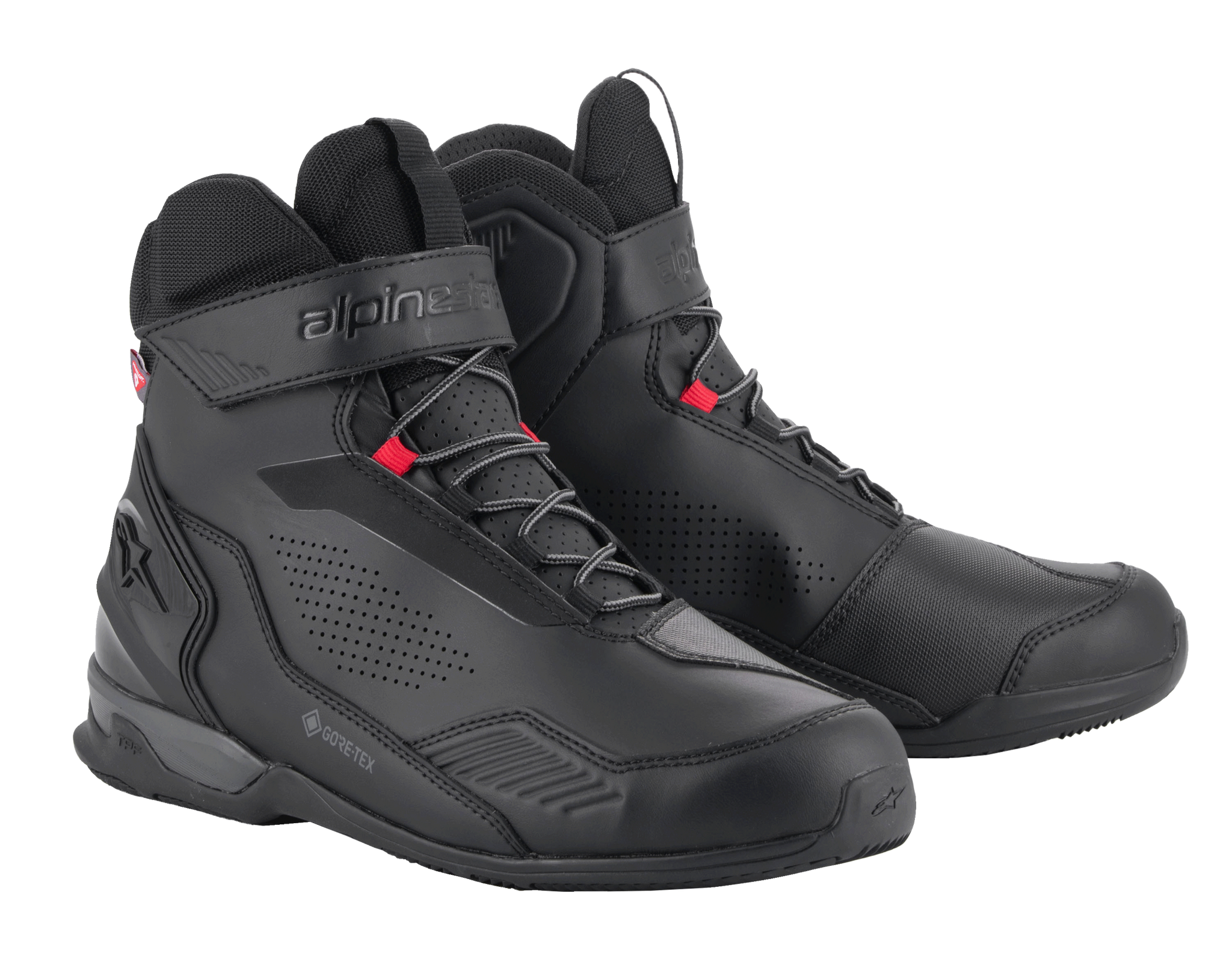 Austral GORE-TEX - Black Motorcycle Shoes | Alpinestars® Austral GORE-TEX - Black Motorcycle Shoes | Alpinestars®