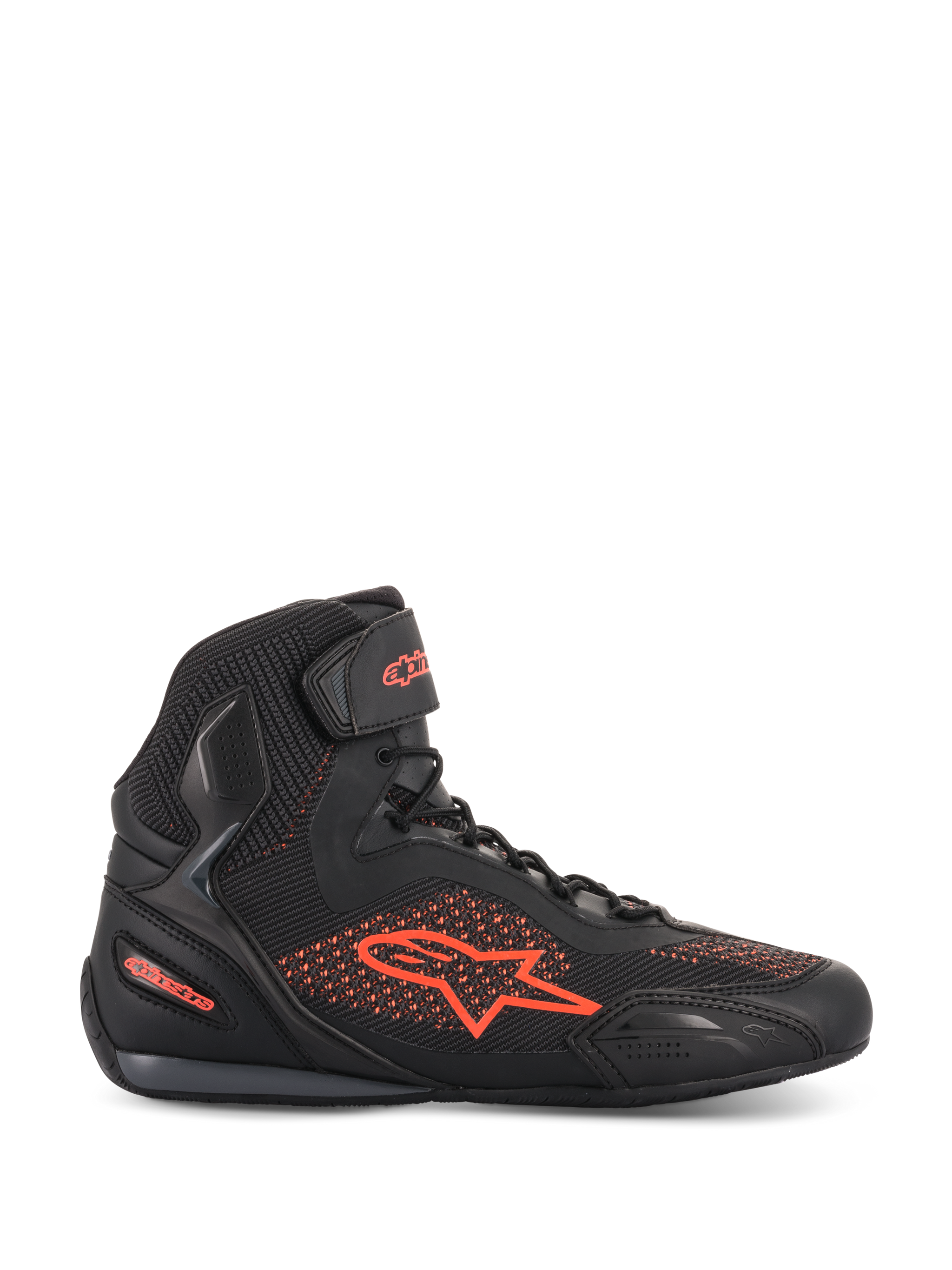 Faster-3 Rideknit® - Black Motorcycle Shoes | Alpinestars® Faster-3 Rideknit® - Black Motorcycle Shoes | Alpinestars®