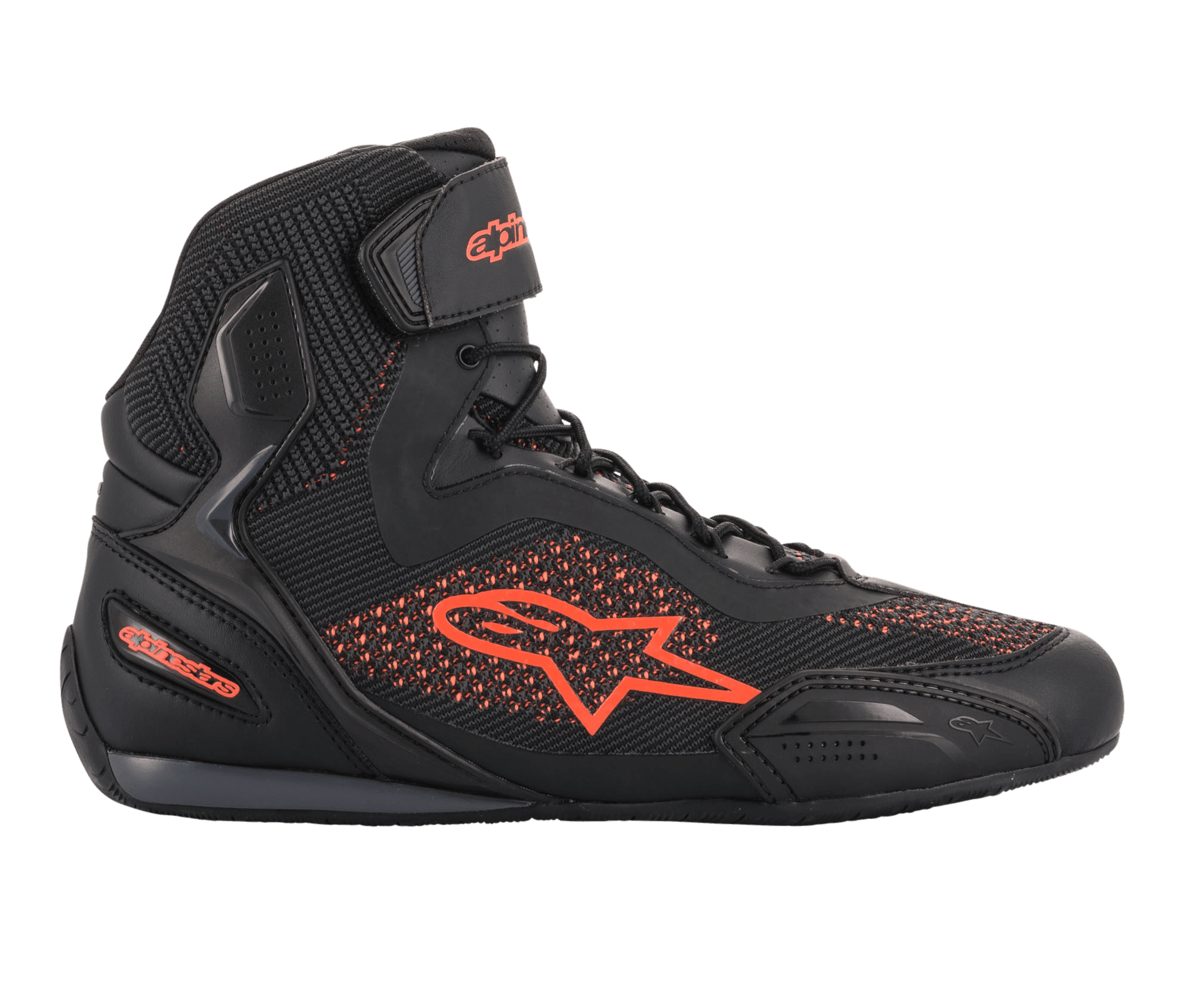 Scarpe Moto Alpinestars Faster-3 Rideknit – Traspiranti, Omologate EN 13634, Con Chiusura Velcro