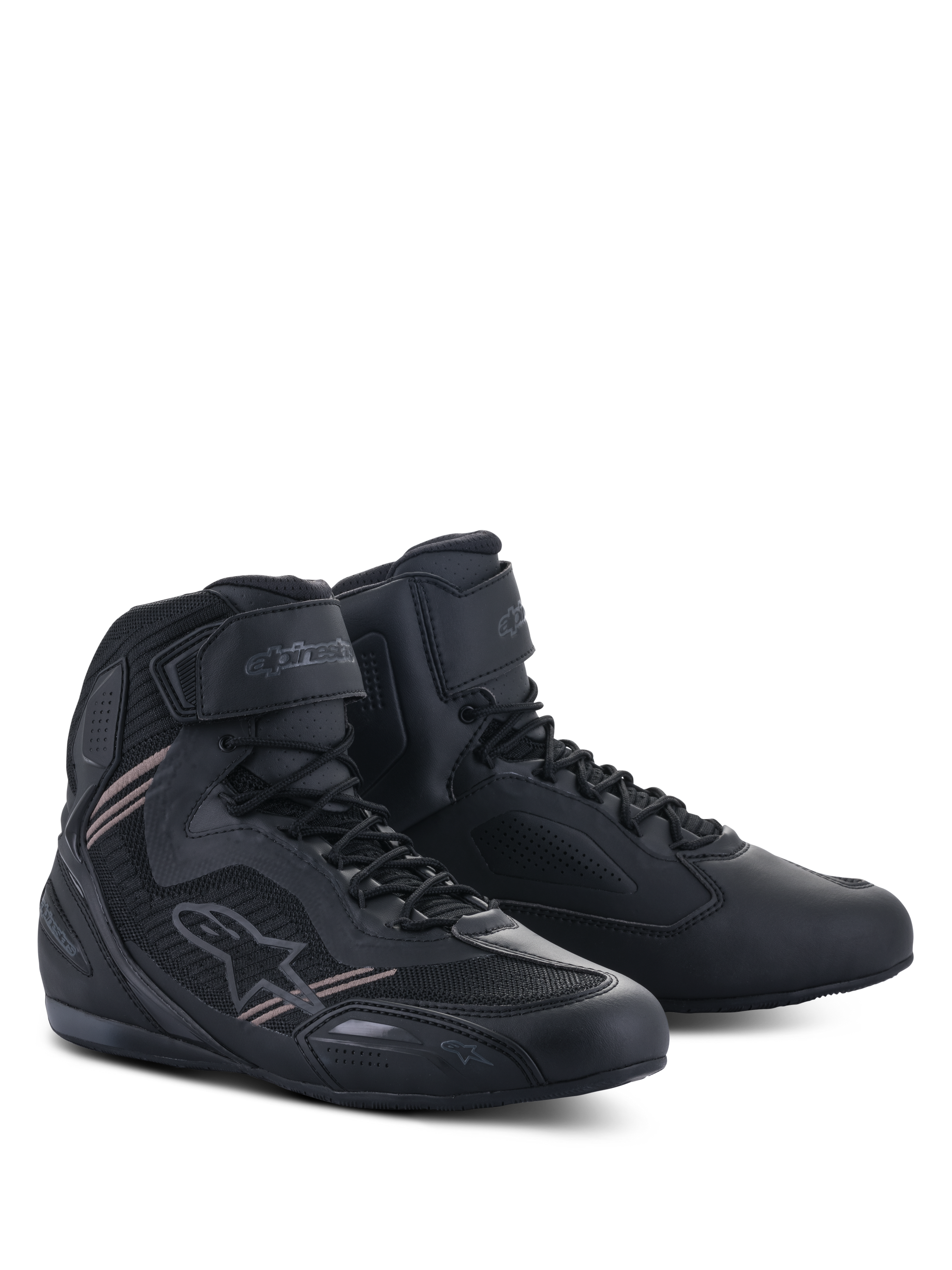 Faster-3 Rideknit® - Black Motorcycle Shoes | Alpinestars® Faster-3 Rideknit® - Black Motorcycle Shoes | Alpinestars®