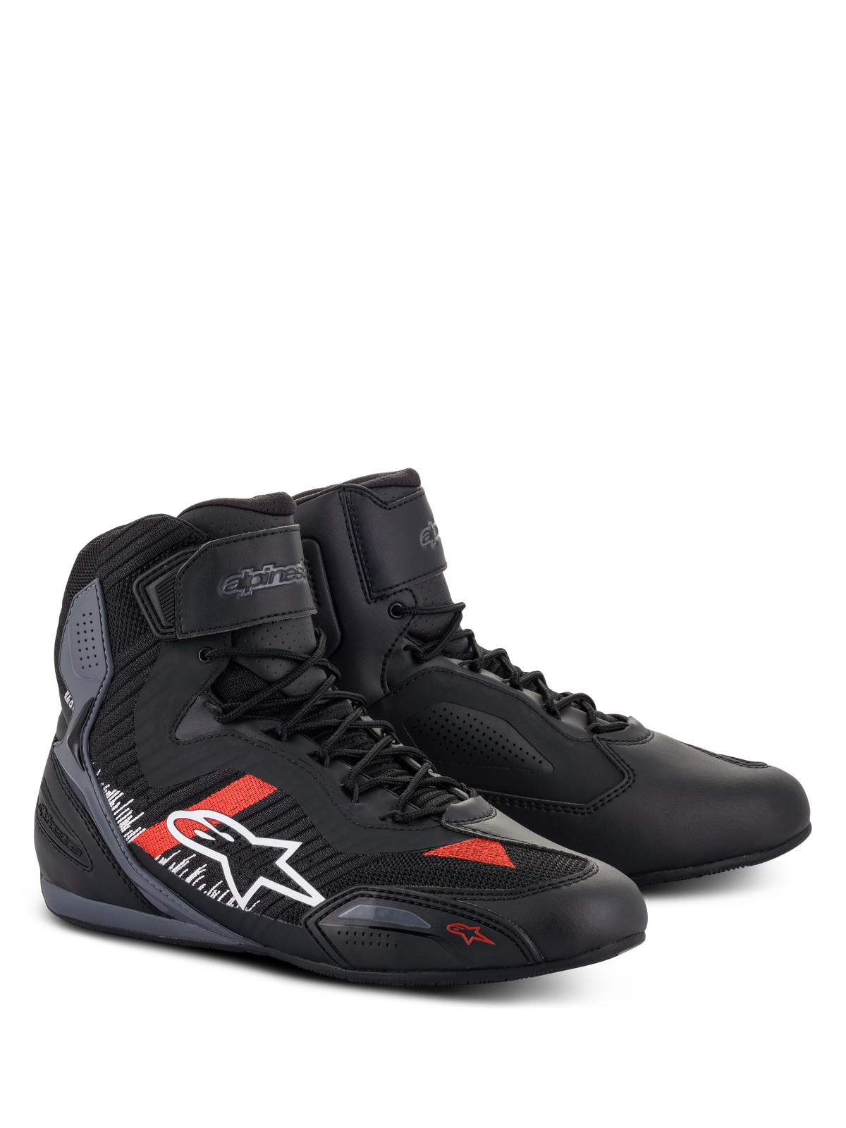 Faster-3 Rideknit® - Black Motorcycle Shoes | Alpinestars® Faster-3 Rideknit® - Black Motorcycle Shoes | Alpinestars®