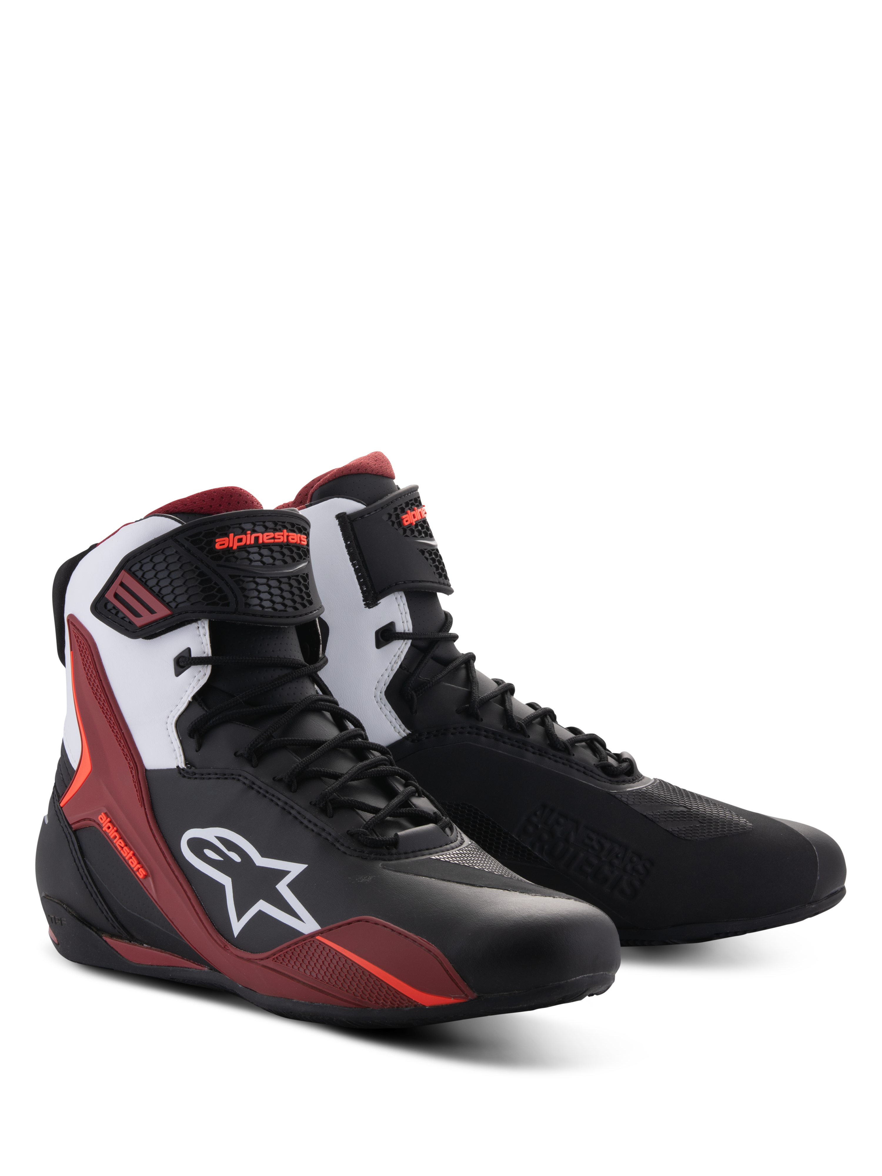 Faster-4 - Black Motorcycle Shoes | Alpinestars® Faster-4 - Black Motorcycle Shoes | Alpinestars®
