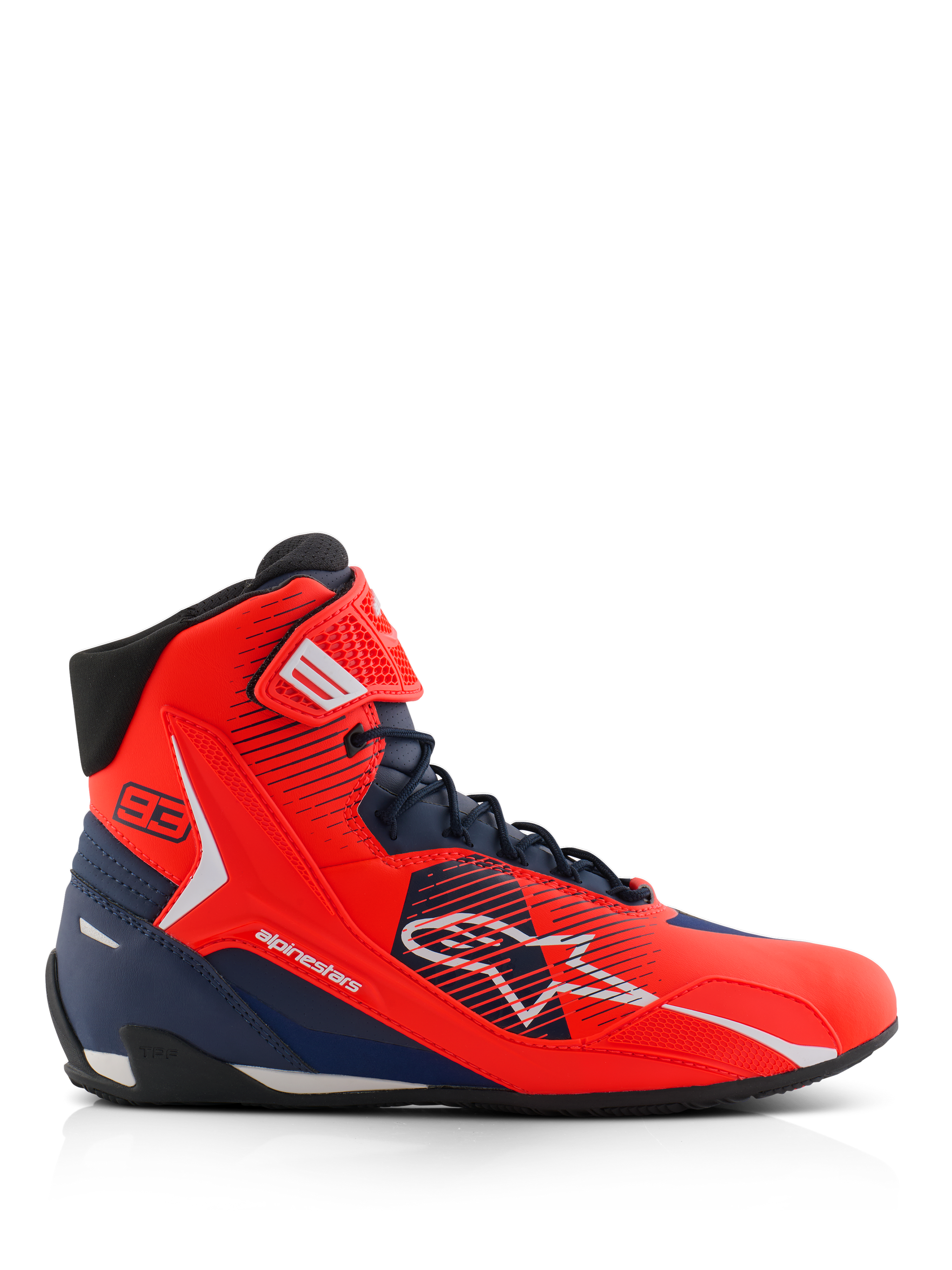 MM93 Faster-4 - Red Motorcycle Shoes | Alpinestars®