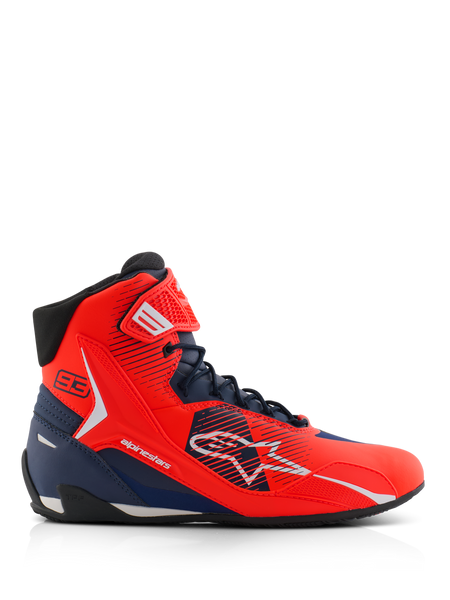 MM93 Faster-4 - Red Motorcycle Shoes | Alpinestars®