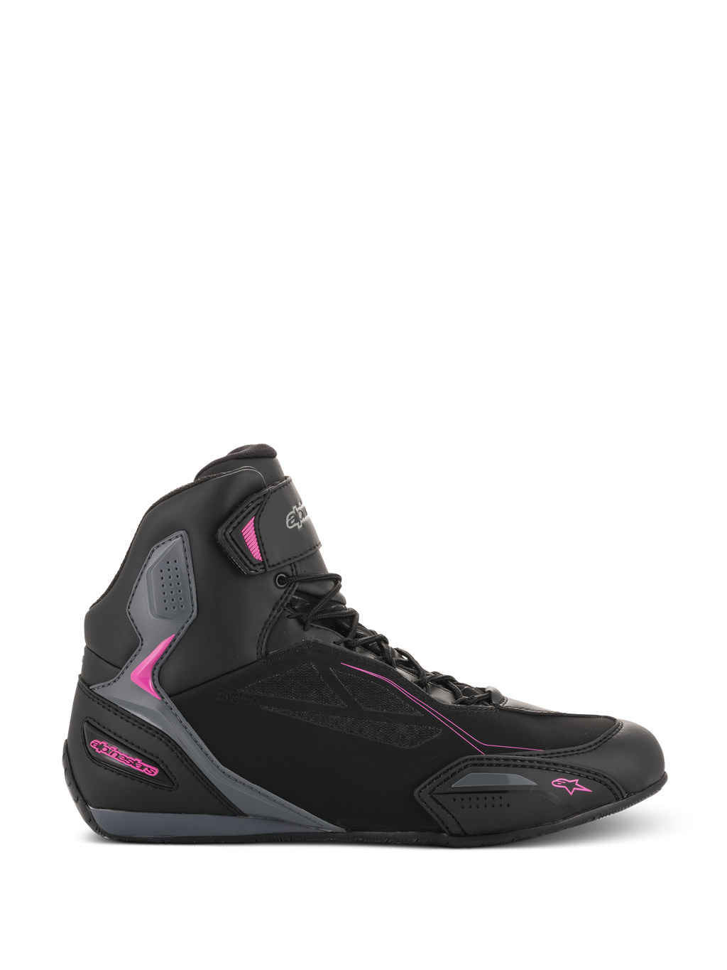 Stella Faster-3 Drystar® - Black Motorcycle Shoes | Alpinestars®