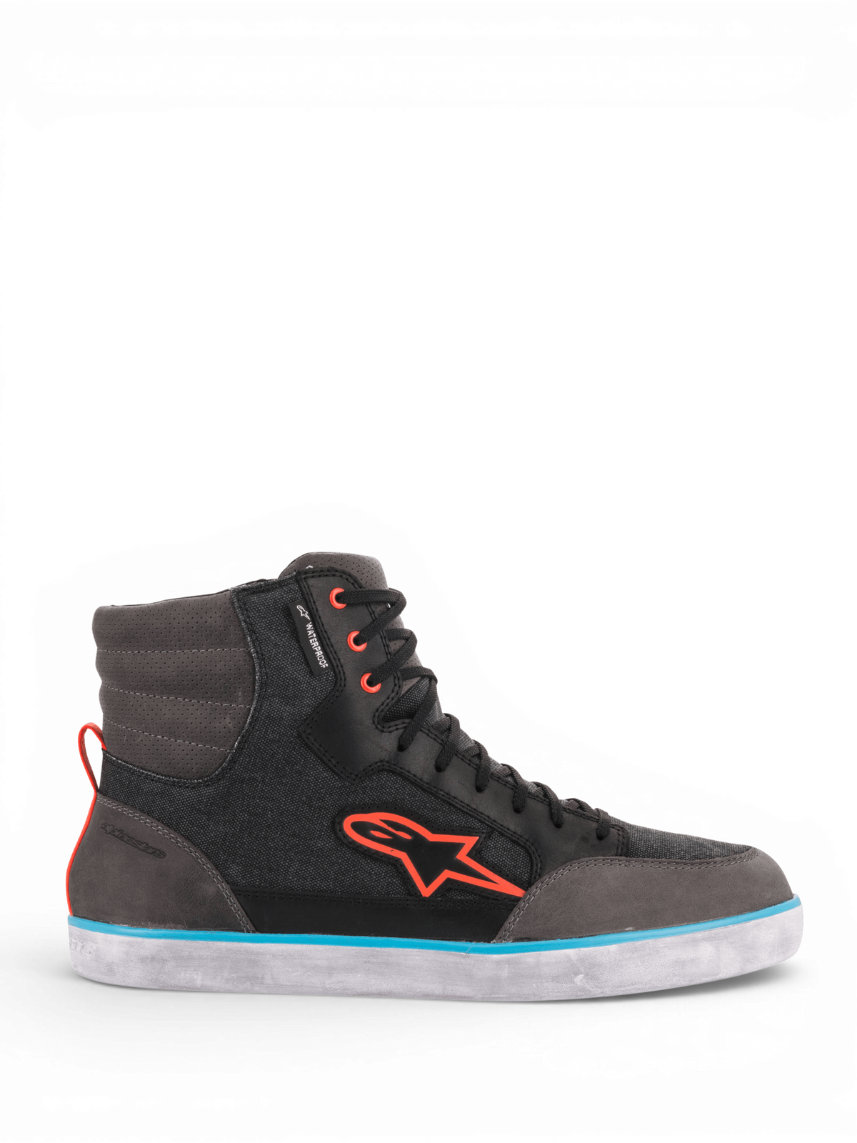 J-6 Waterproof Canvas - Gray Motorcycle Shoes | Alpinestars®