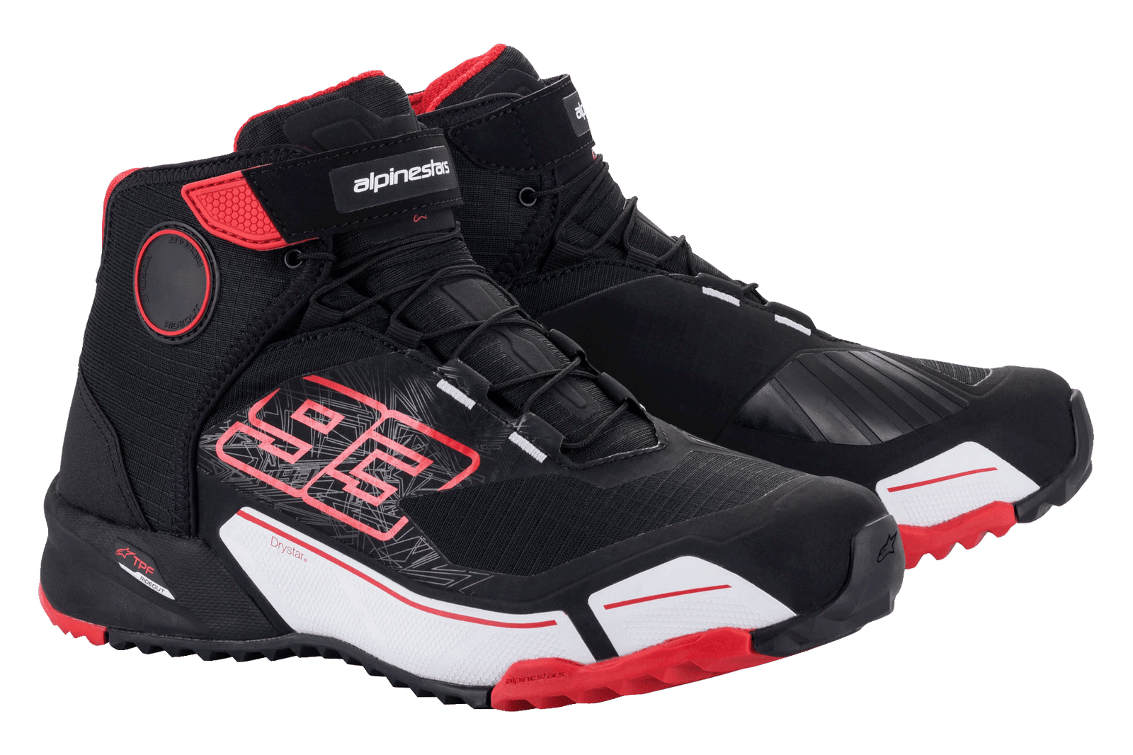 MM93 CR-X Drystar® - Black Motorcycle Shoe | Alpinestars® MM93 CR-X Drystar® - Black Motorcycle Shoe | Alpinestars®