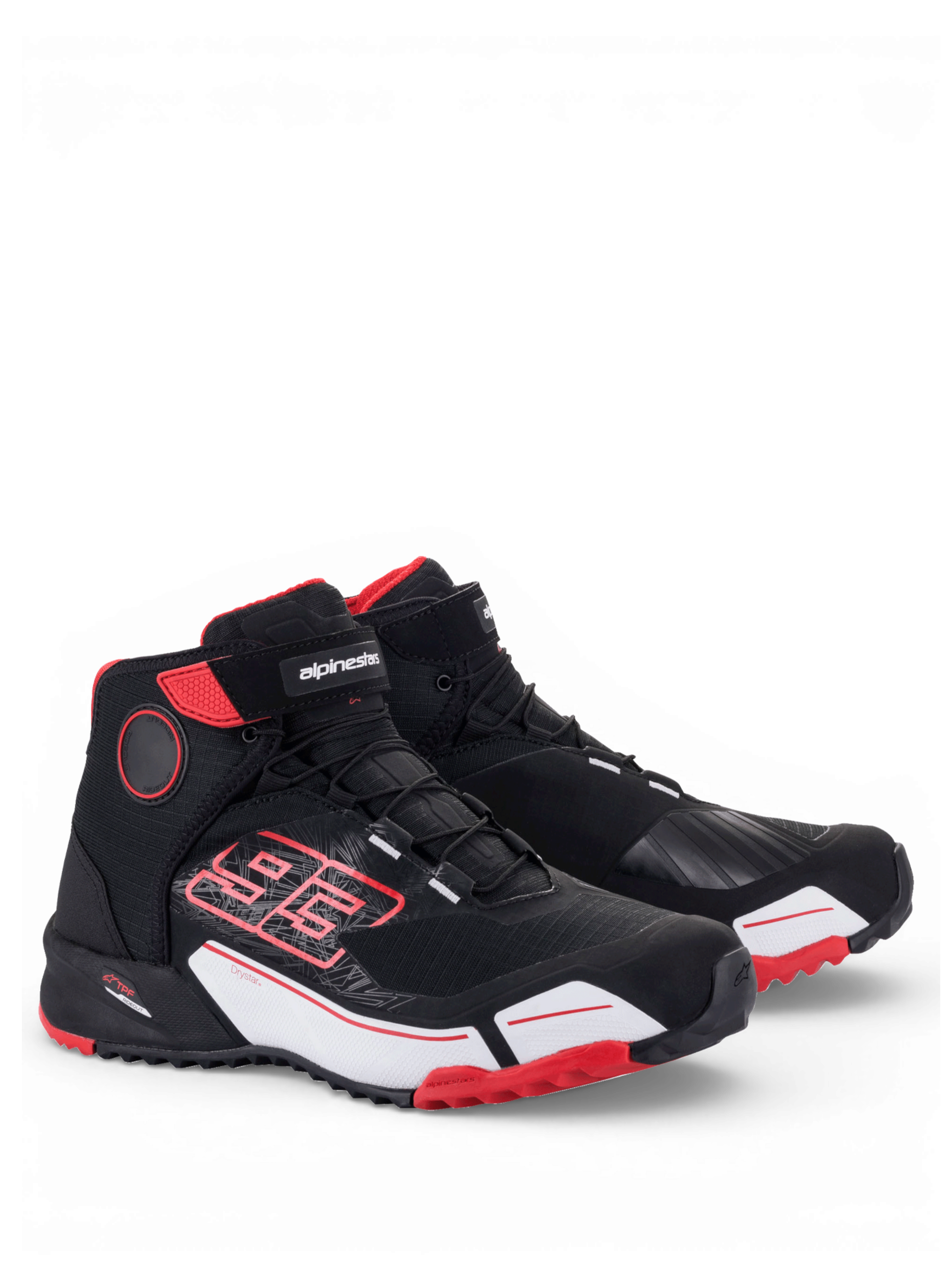 MM93 CR-X Drystar® - Black Motorcycle Shoe | Alpinestars®
