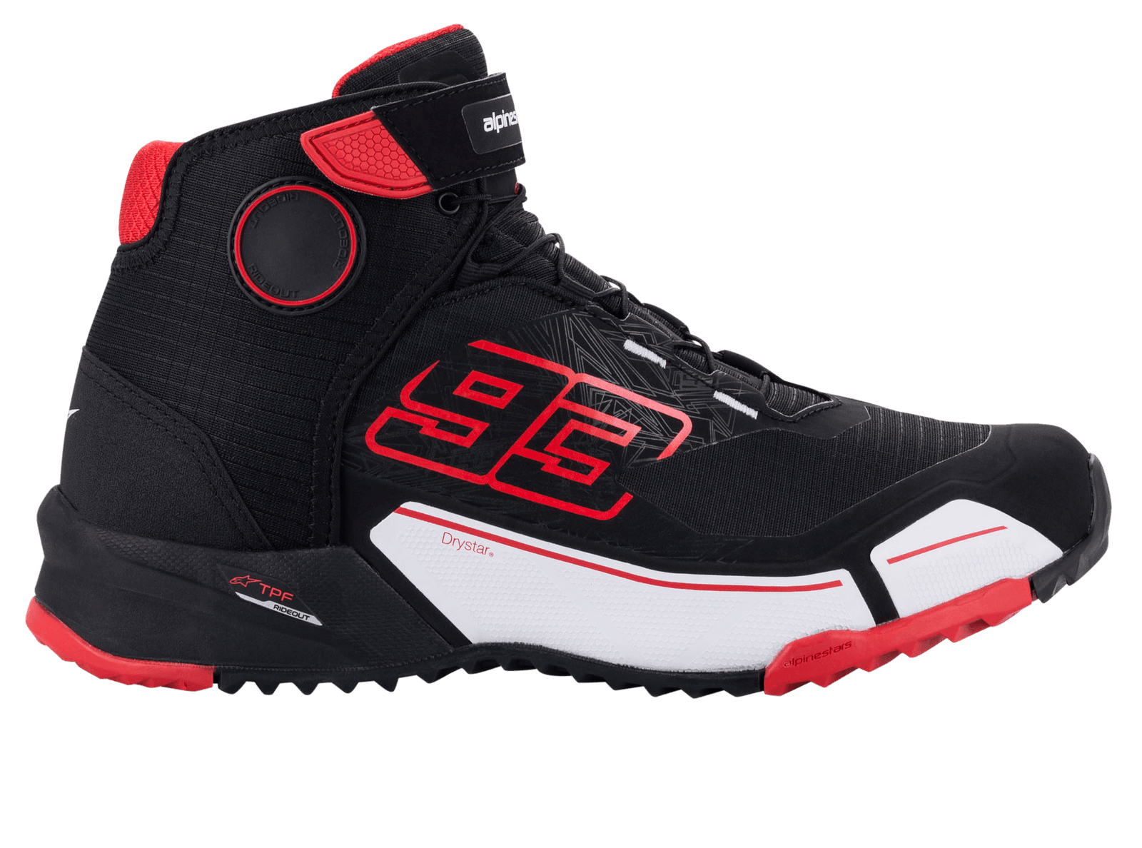 MM93 CR-X Drystar® - Black Motorcycle Shoe | Alpinestars® MM93 CR-X Drystar® - Black Motorcycle Shoe | Alpinestars®