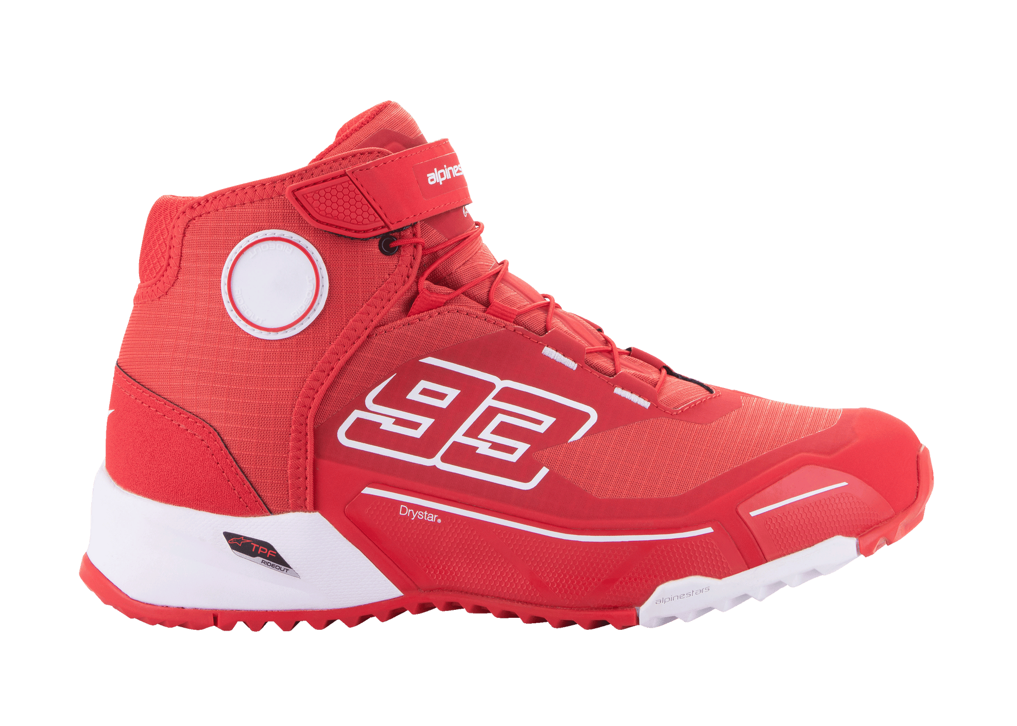 MM93 CR-X Drystar® - Red Motorcycle Riding Shoe | Alpinestars® MM93 CR-X Drystar® - Red Motorcycle Riding Shoe | Alpinestars®