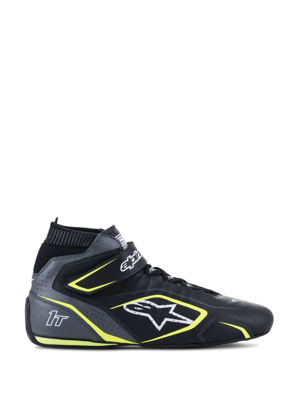 alpinestars バイク用ハイカット靴 黒/黄 Tech-1 T V3 - Black Auto Shoes | Alpinestars®