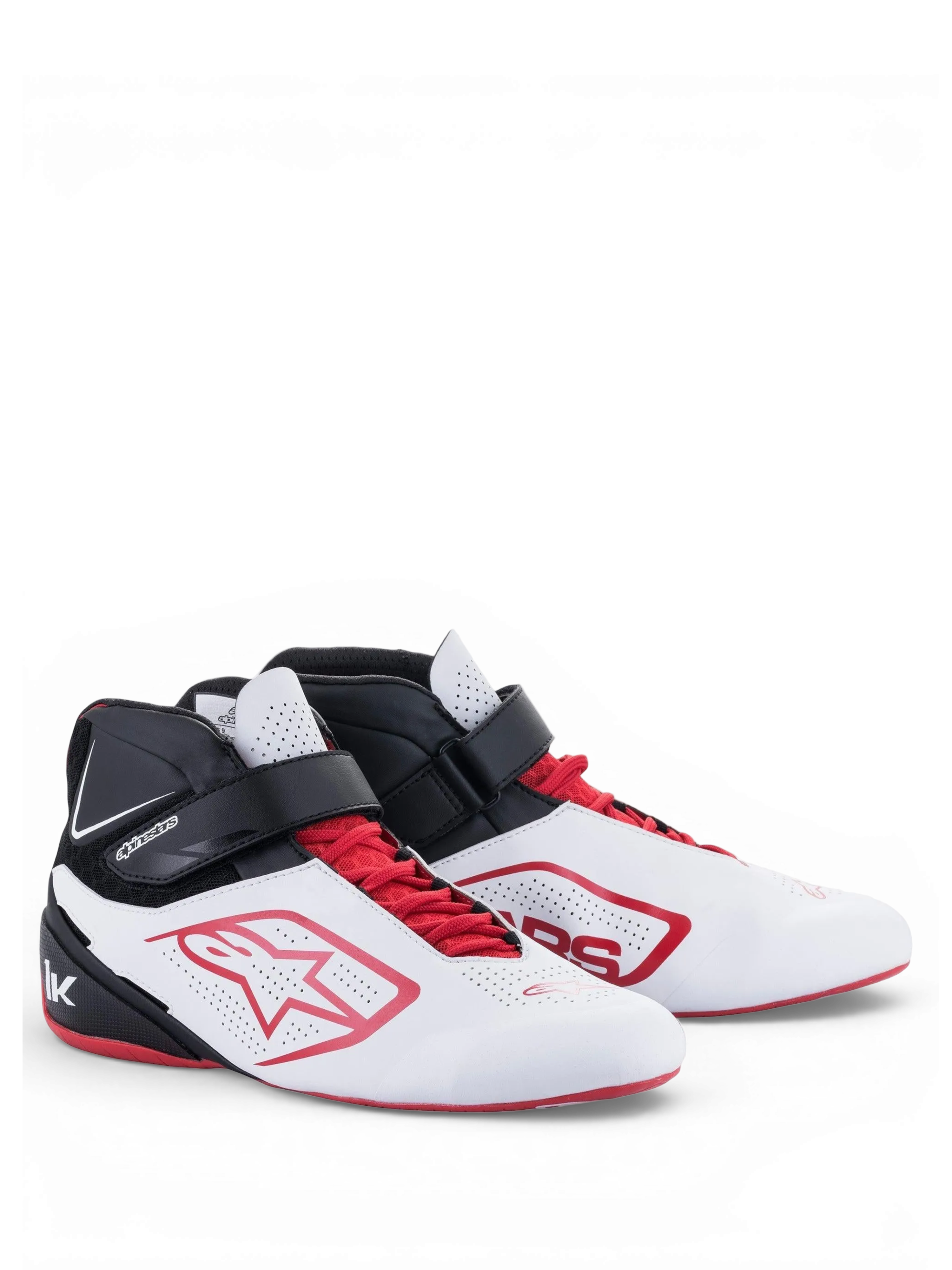  ブラック/ランニングホワイト/レッド Tech-1 K V2 - Black Auto Shoes | Alpinestars®
