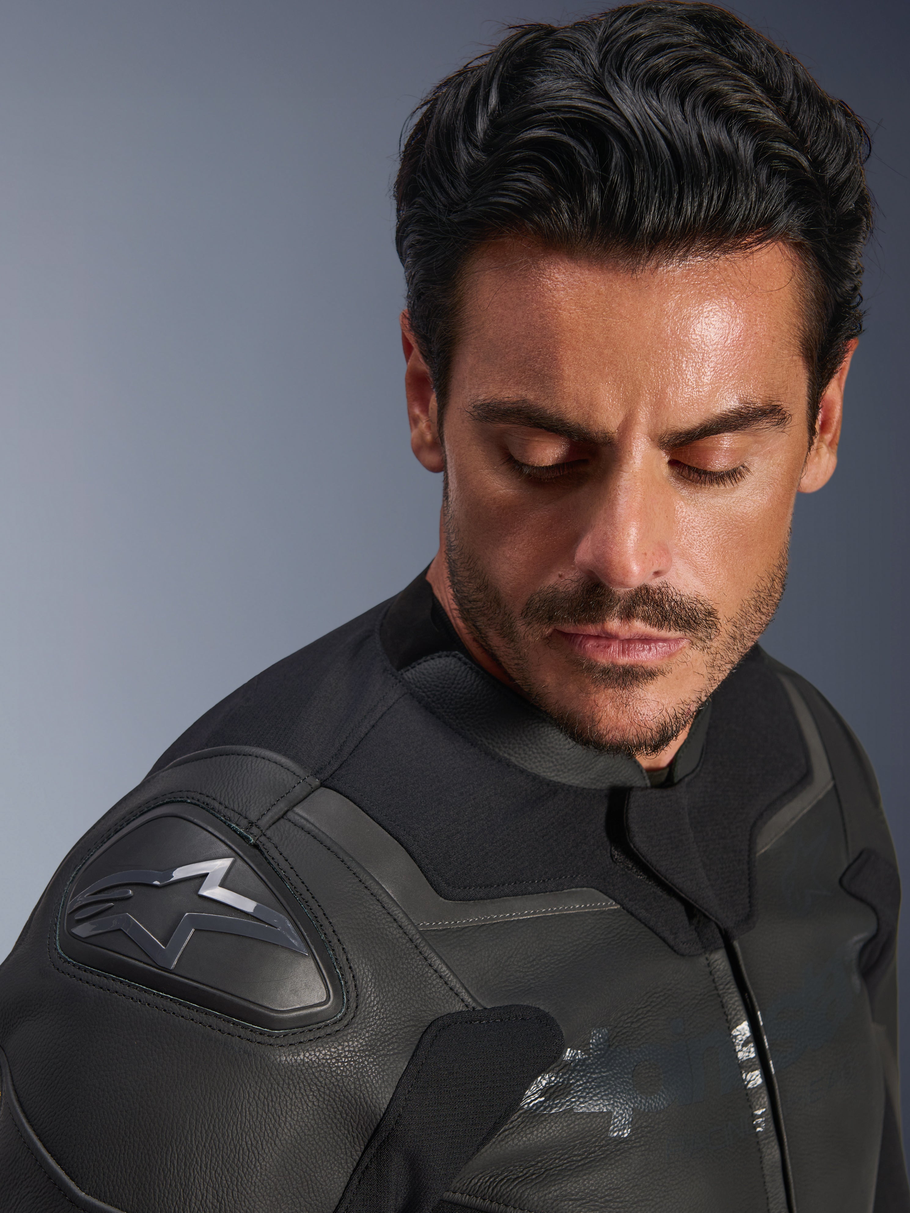 GP Force V2 Leather Jacket - Black RACING/SPORT Jackets