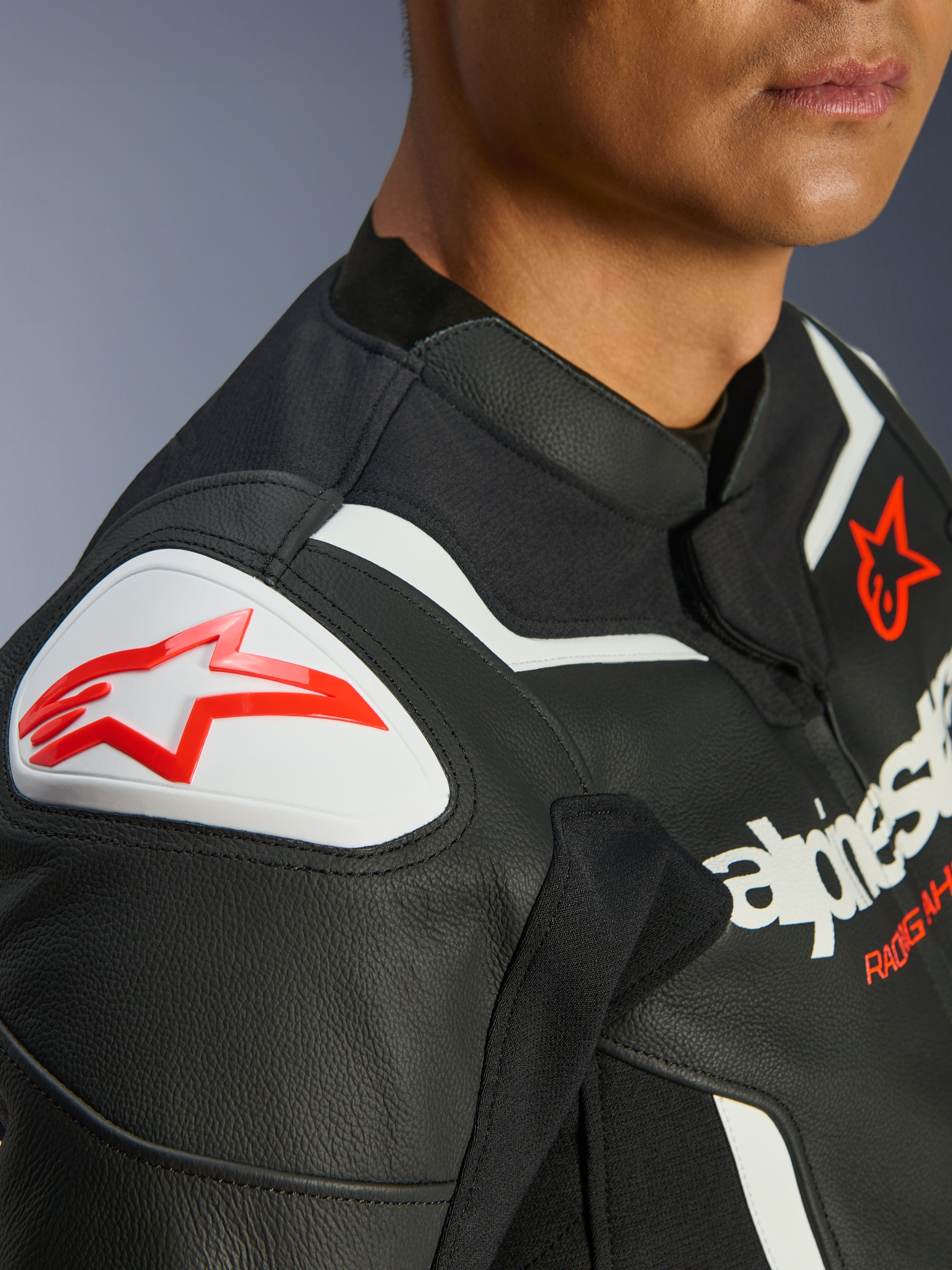 GP Force V2 - Black Motorcycle Jacket | Alpinestars®