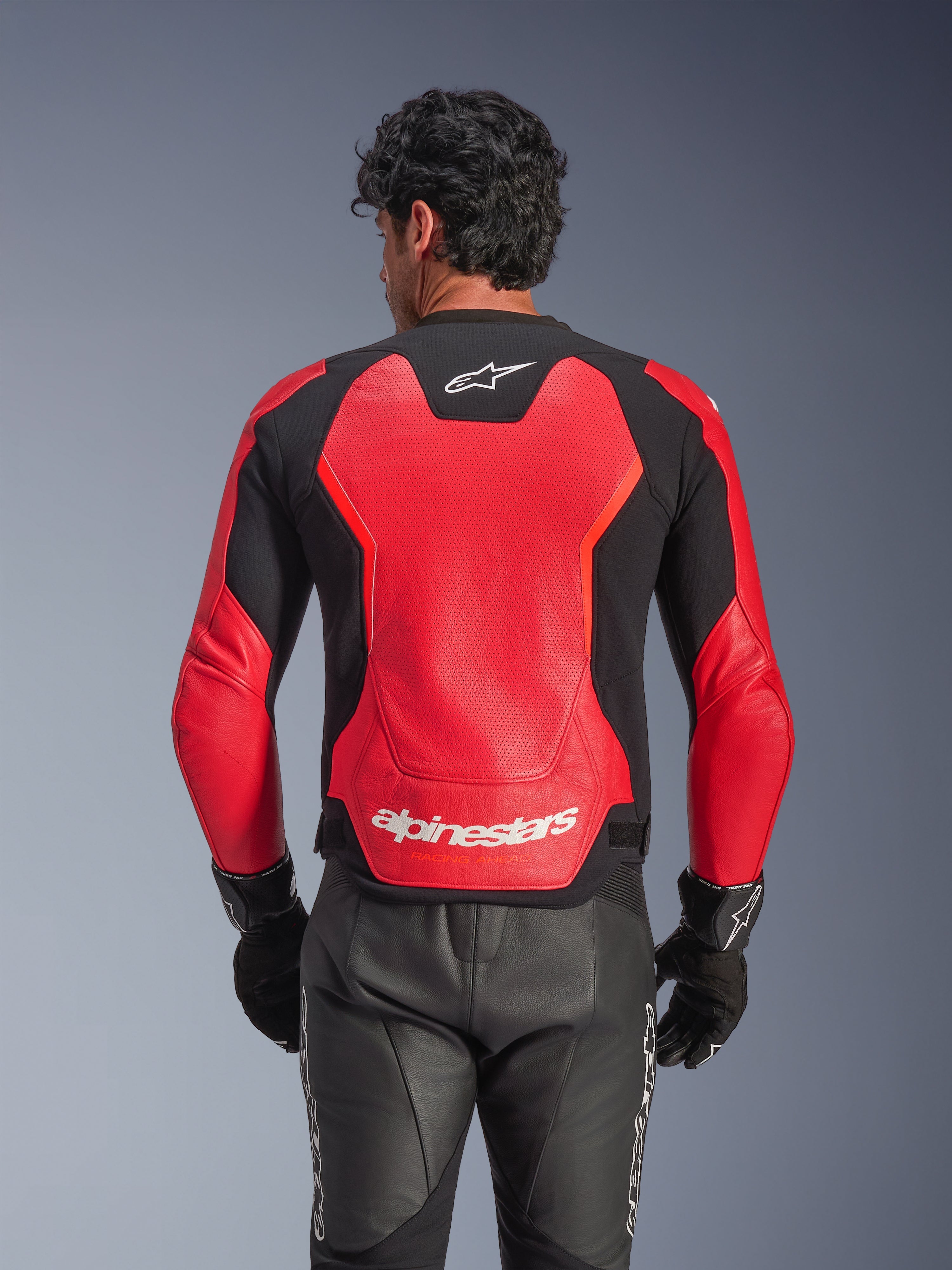 GP Force V2 Air - Red Motorcycle Jacket | Alpinestars®