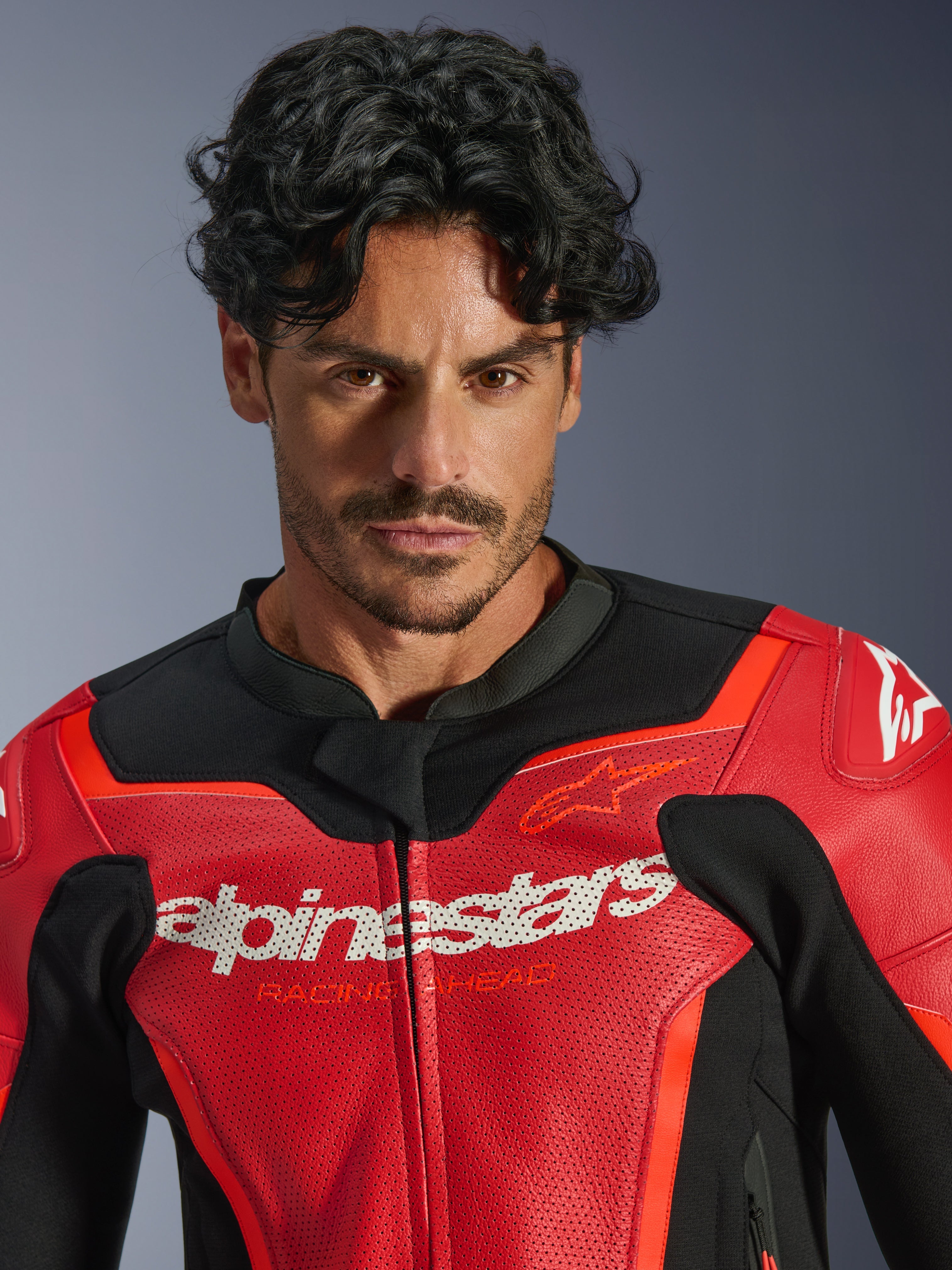 GP Force V2 Air - Red Motorcycle Jacket | Alpinestars®