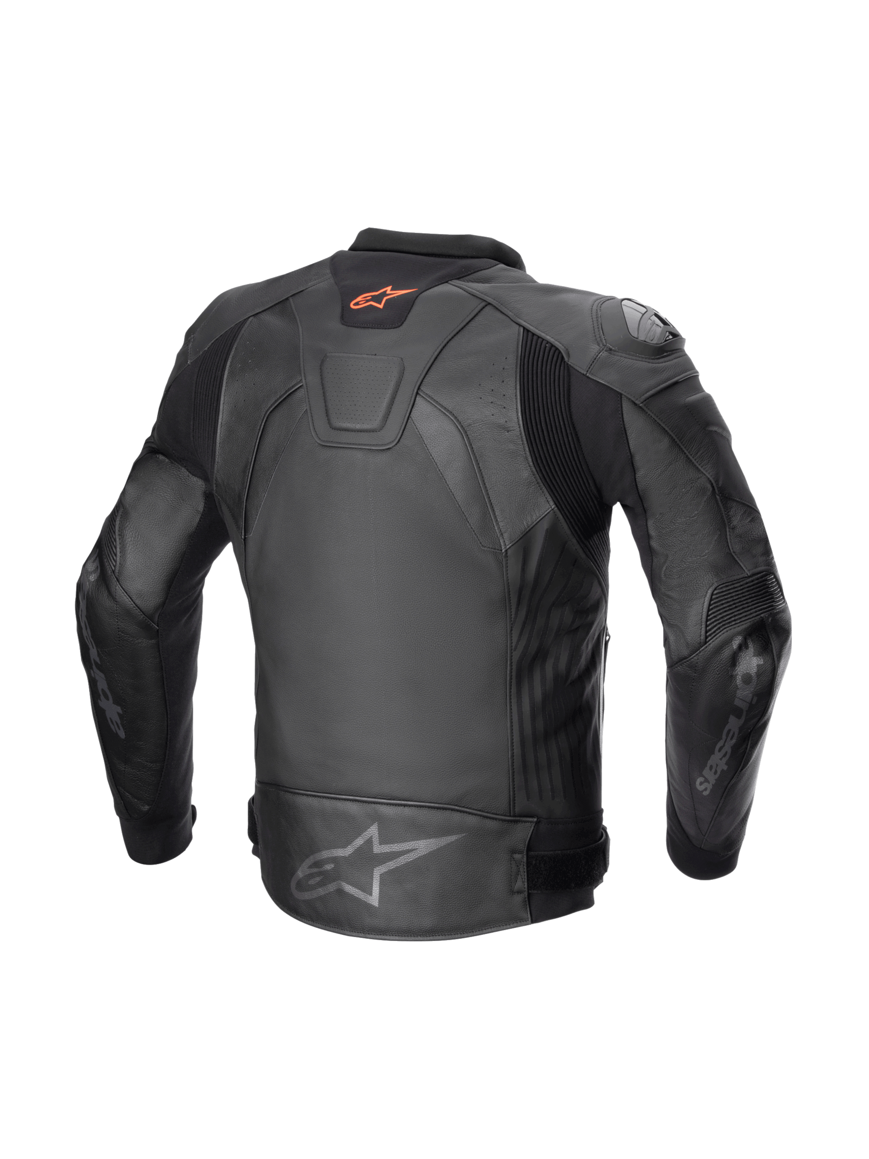 GP Plus V4 - Black Motorcycle Jacket | Alpinestars®